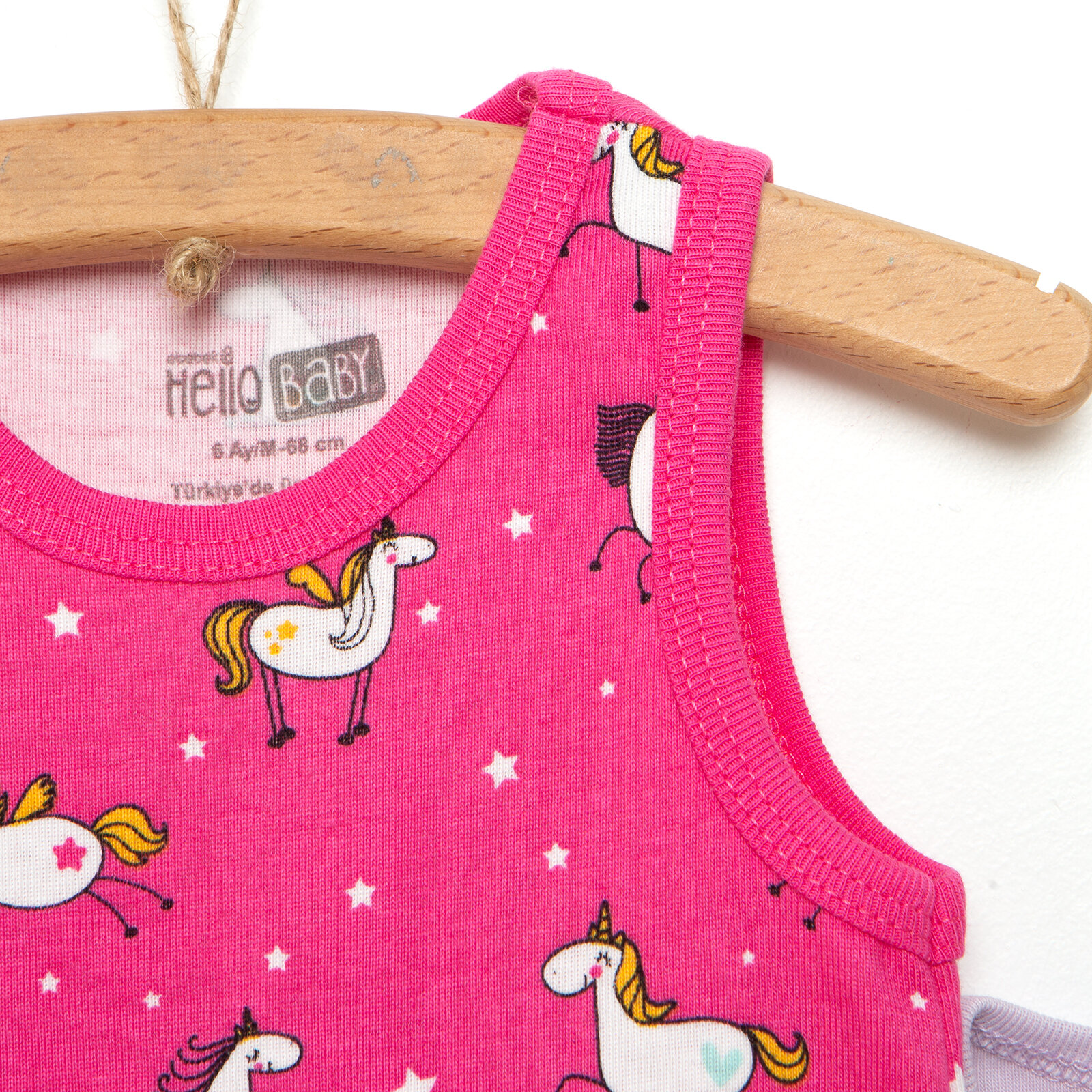 2li Atlet Body Kız Bebek 2li Atlet Body Kız Bebek