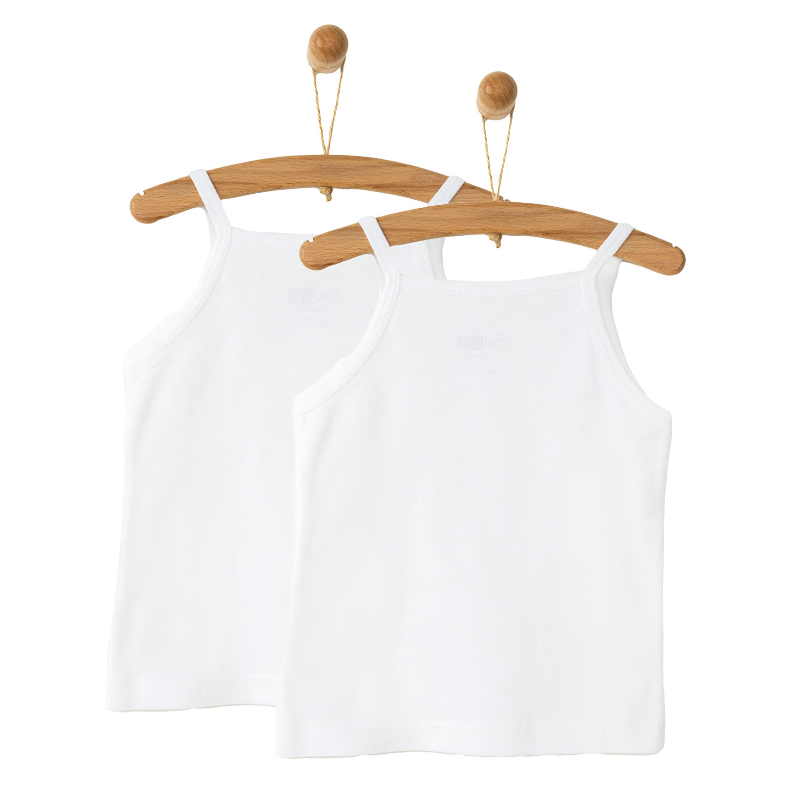 2'li Beyaz Atlet Kız Bebek 2'li Beyaz Atlet Kız Bebek