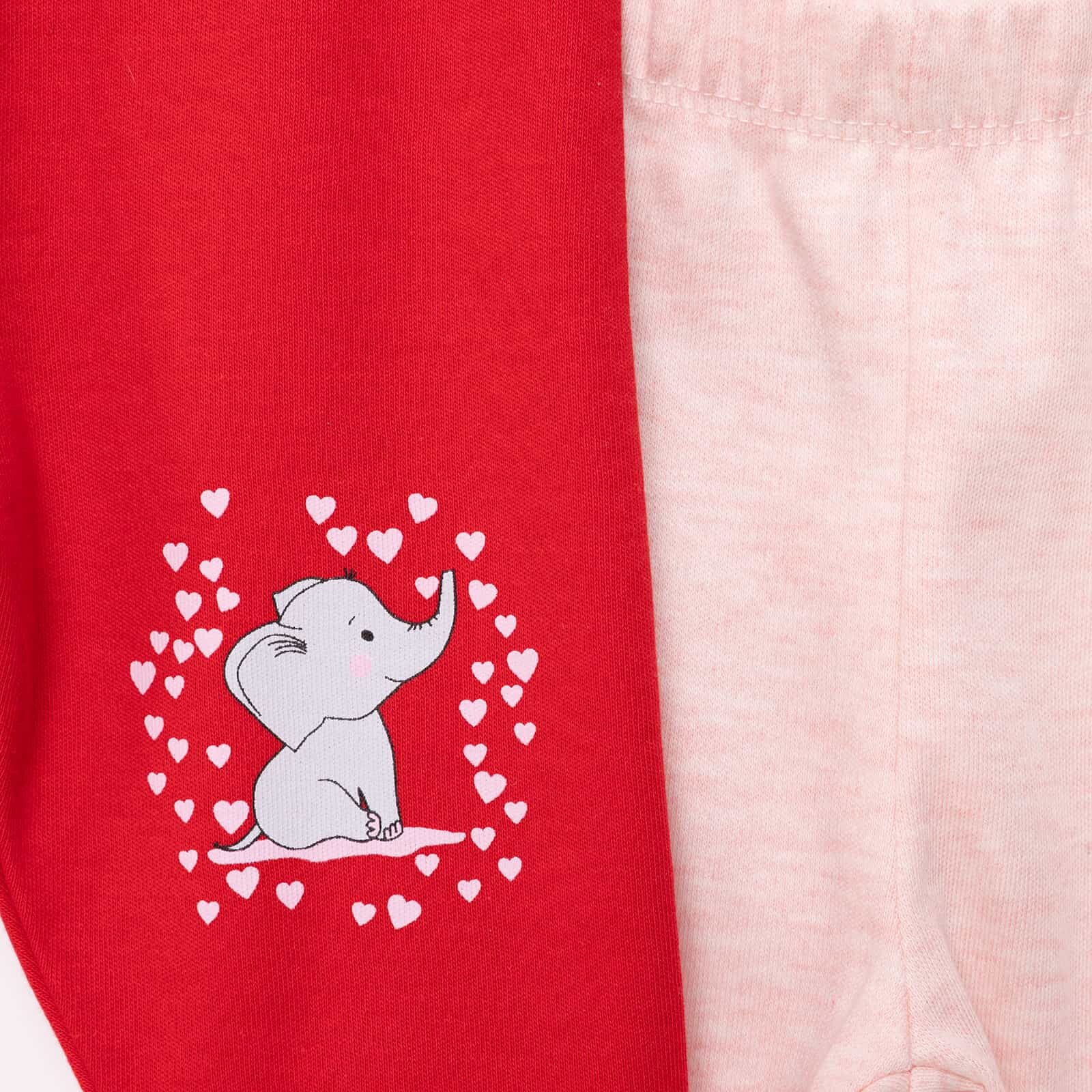 2li Çoraplı Pantolon Melanj Kız Bebek 2li Çoraplı Pantolon Melanj Kız Bebek