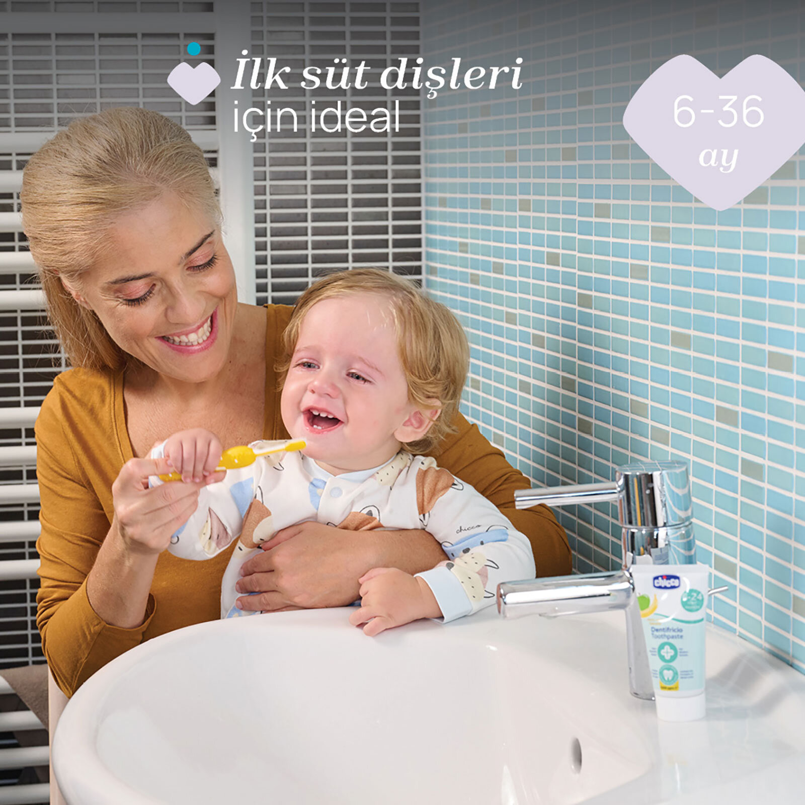 2'Lİ DİŞ FIRÇASI 6-36 AY INDIGO MUSTARD 2'Lİ DİŞ FIRÇASI 6-36 AY INDIGO MUSTARD