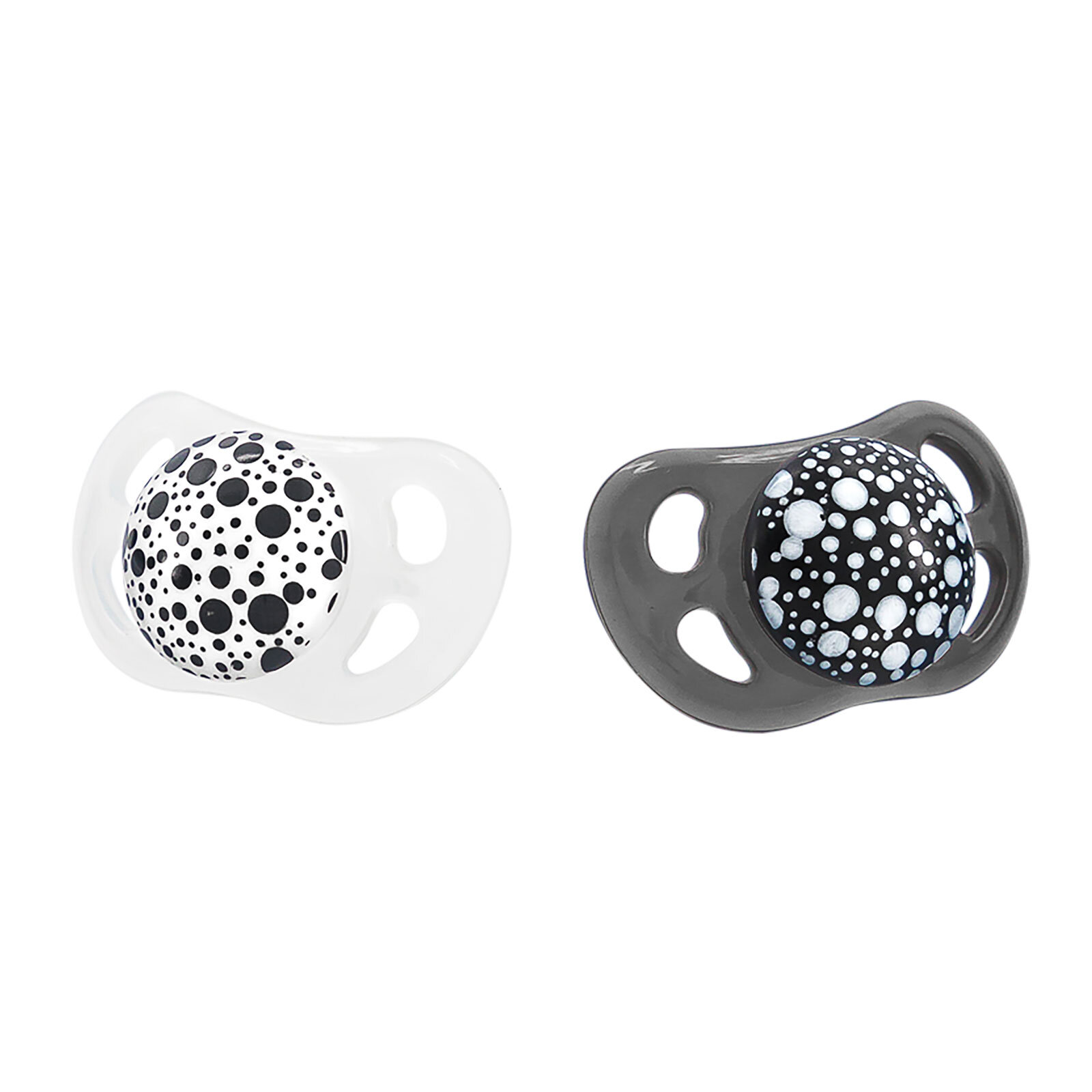 2'li Emzik Siyah-Beyaz 0-6 Ay