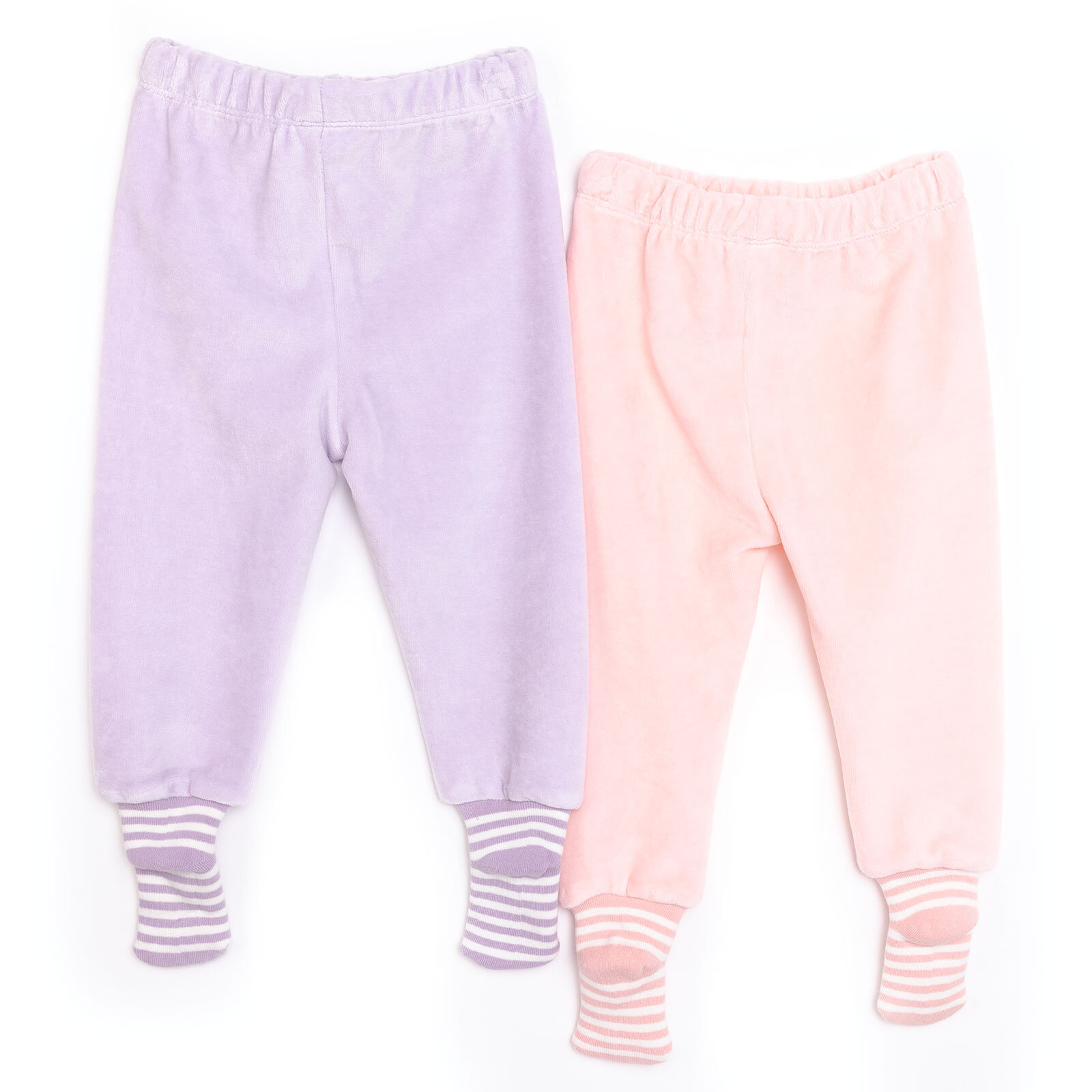 2li Kadife Çoraplı Pantolon Kız Bebek 2li Kadife Çoraplı Pantolon Kız Bebek