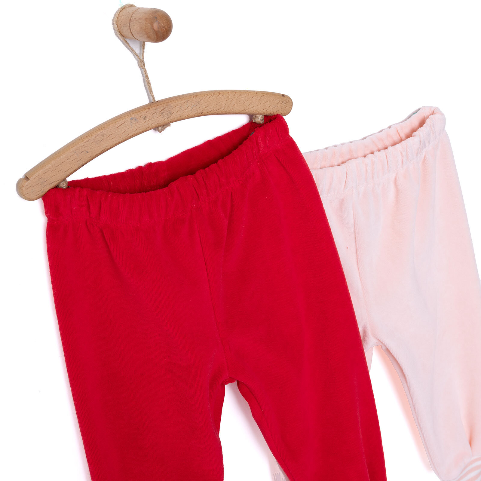 2li Kadife Çoraplı Pantolon Kız Bebek 2li Kadife Çoraplı Pantolon Kız Bebek