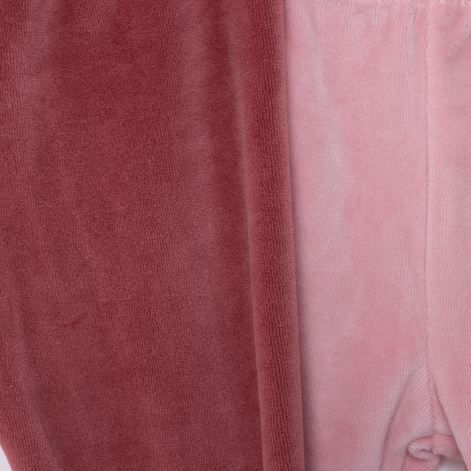 2li Kadife Çoraplı Pantolon Kız Bebek