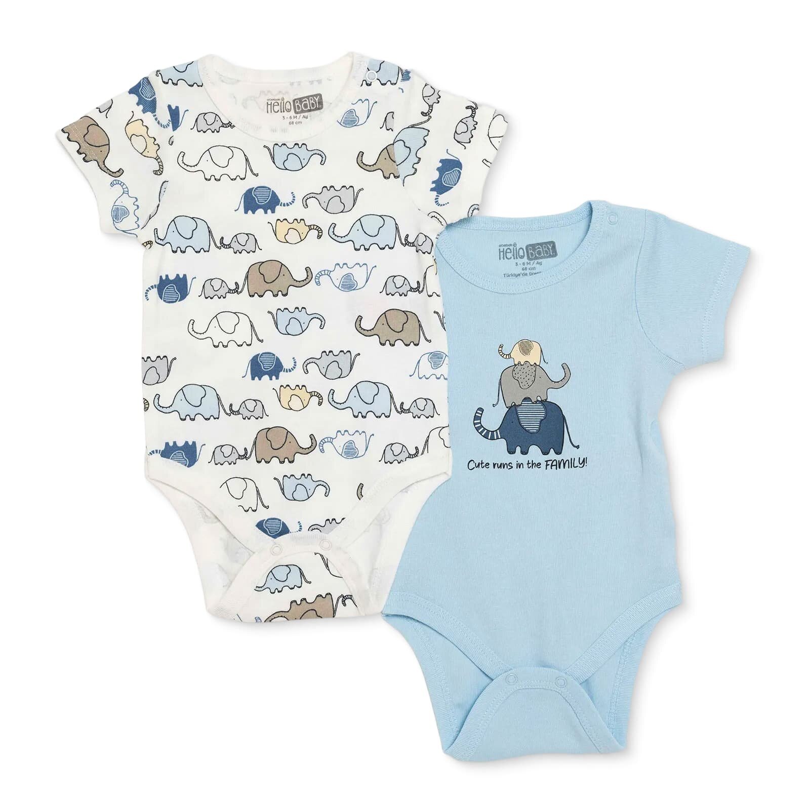 2li Kısa Kol Body 2li Kısa Kol Body