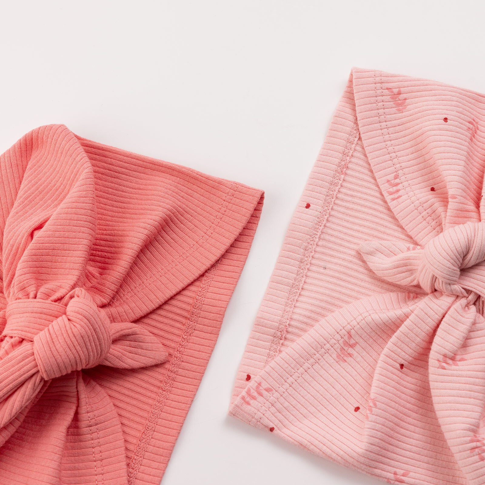 2li Yaprak Desenli Kız Bone Kız Bebek