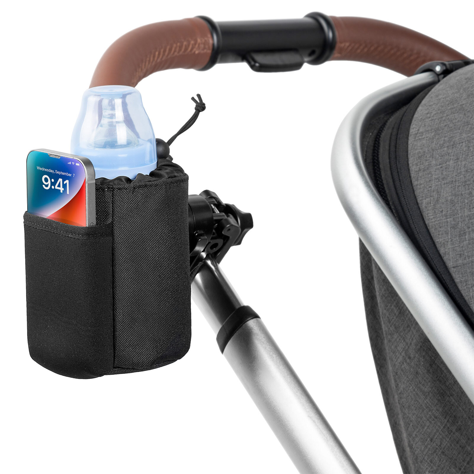 2’si 1 Arada Yalıtımlı Katlanabilir Bardak Tutucu