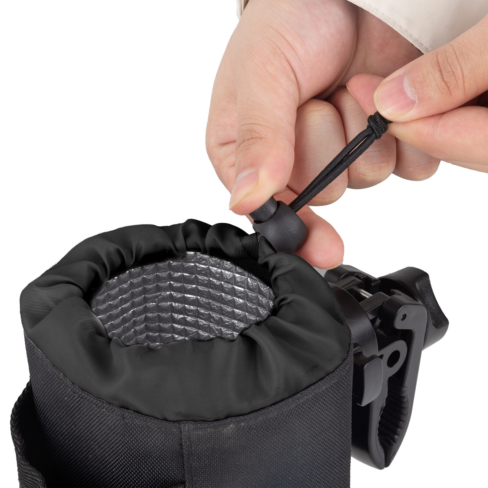 2’si 1 Arada Yalıtımlı Katlanabilir Bardak Tutucu