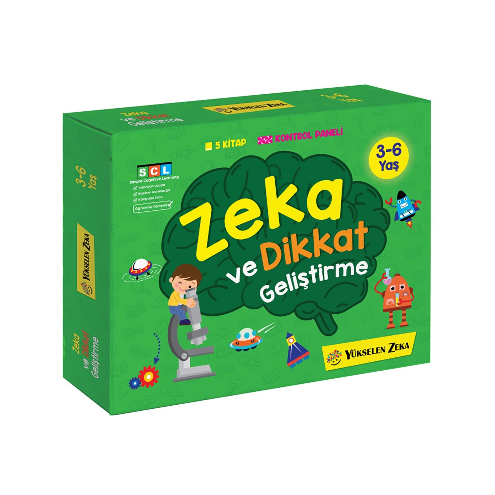 3-6 Yaş Zeka ve Dikkat Geliştirme Seti 3-6 Yaş Zeka ve Dikkat Geliştirme Seti