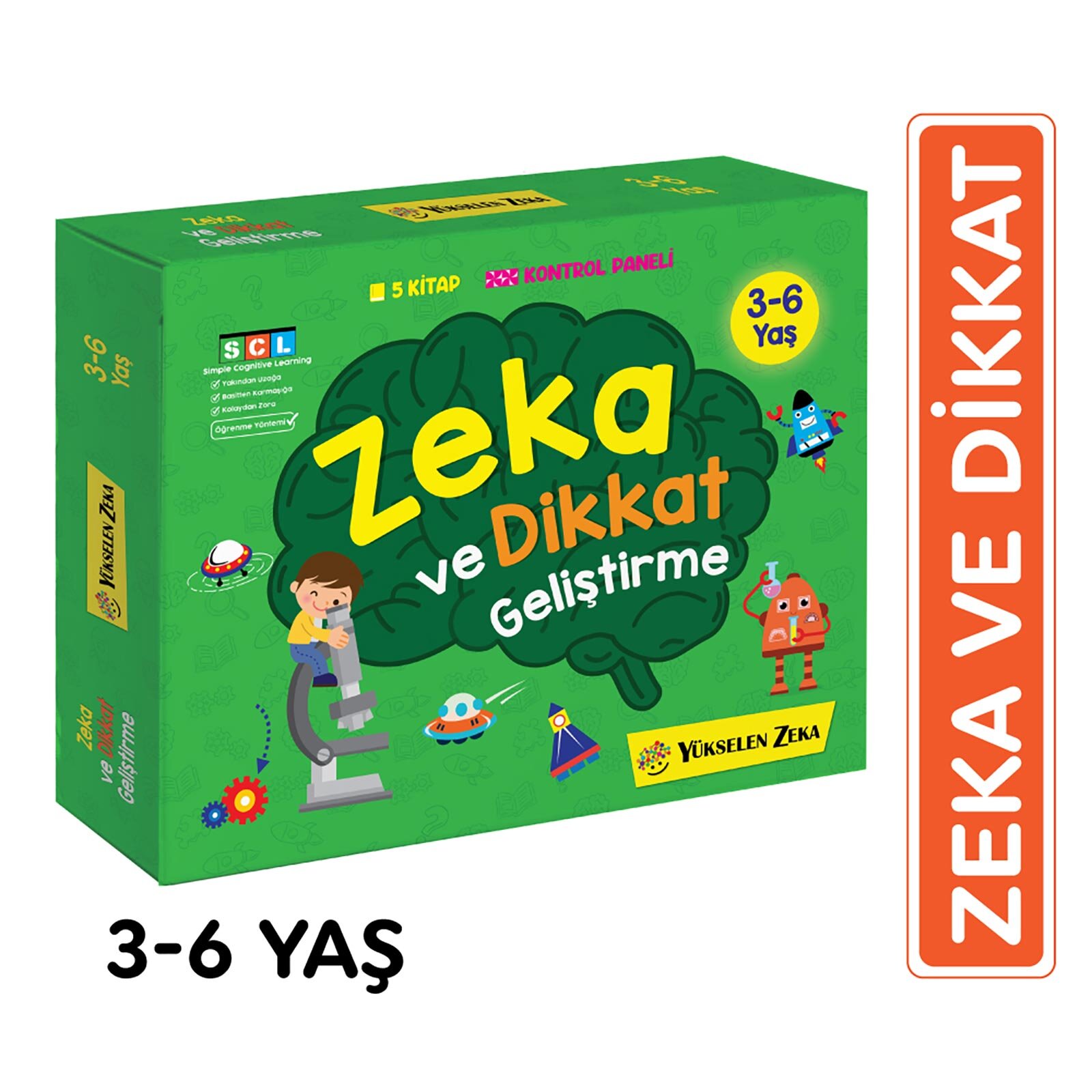 3-6 Yaş Zeka ve Dikkat Geliştirme Seti 3-6 Yaş Zeka ve Dikkat Geliştirme Seti
