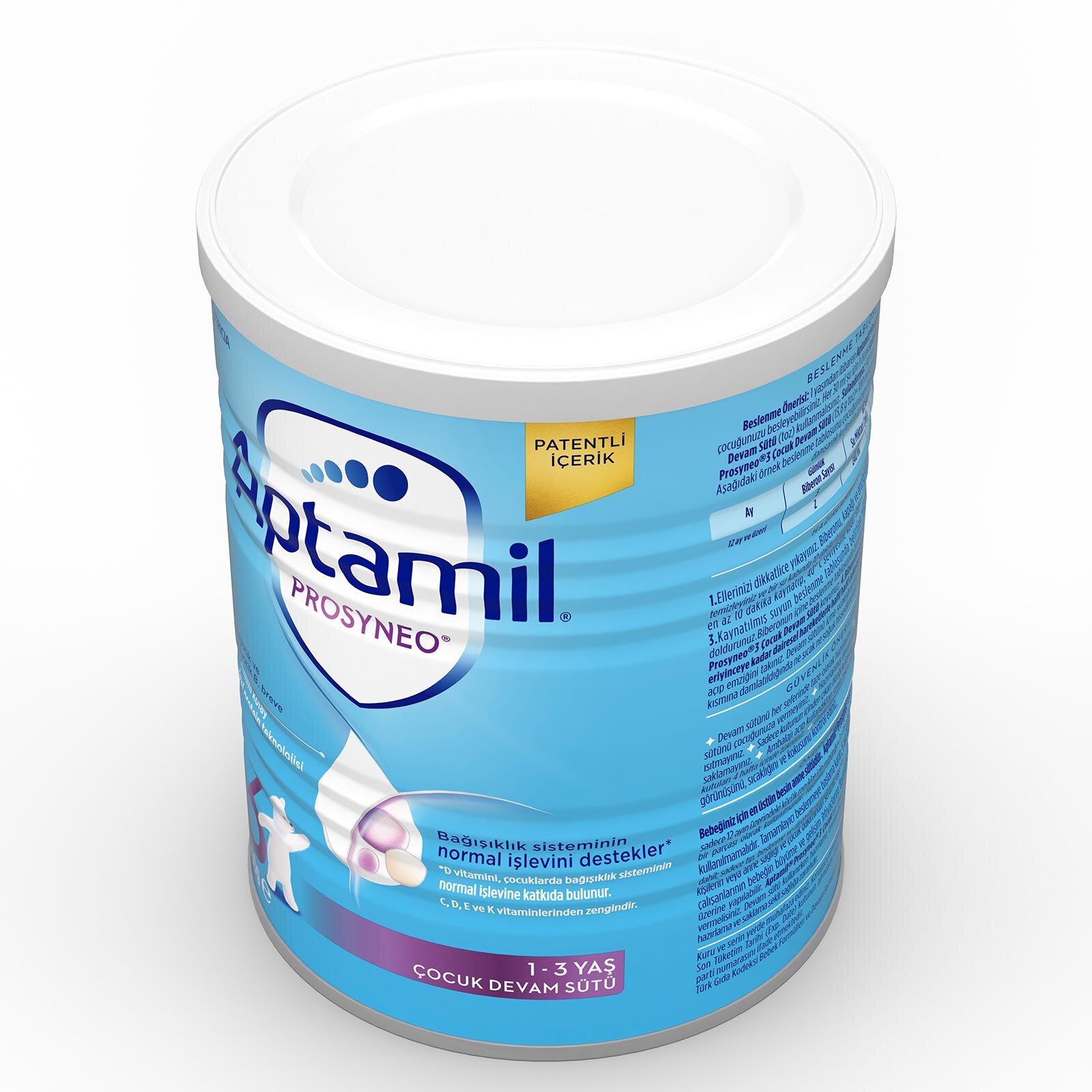 3 Prosyneo Devam Sütü 800 gr. 3 Prosyneo Devam Sütü 800 gr.