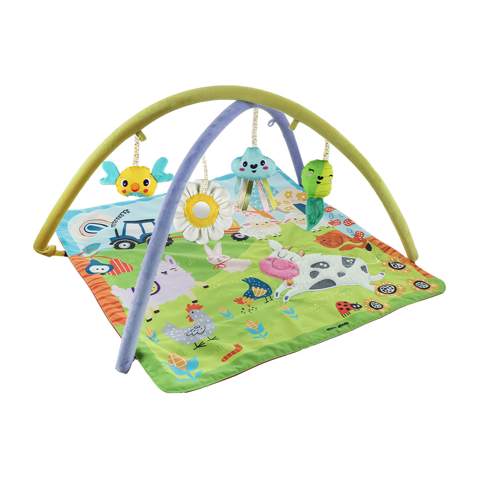 3D Mutlu Çiftlik Aktiviteli Oyun Halısı 3D Mutlu Çiftlik Aktiviteli Oyun Halısı