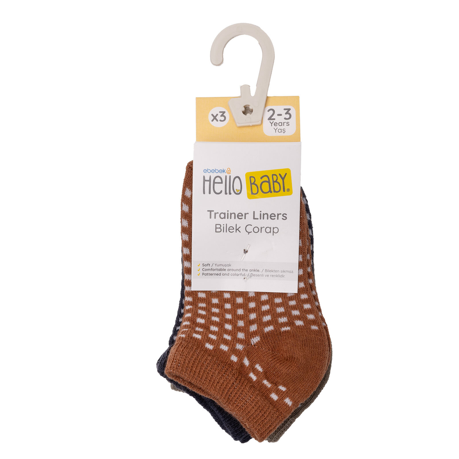 3'lü Bilek Çorap