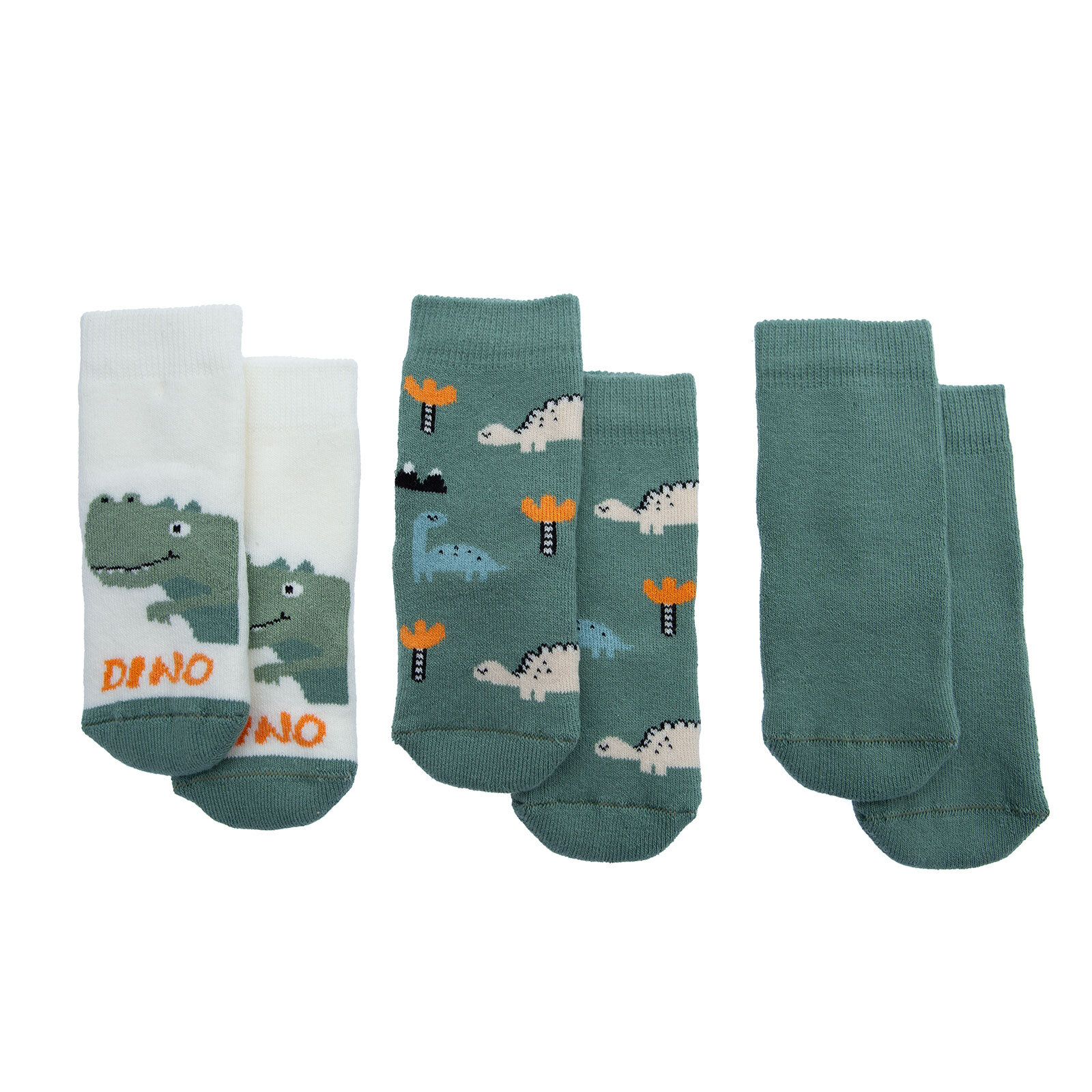 Erkek Bebek 3lü Havlu Çorap