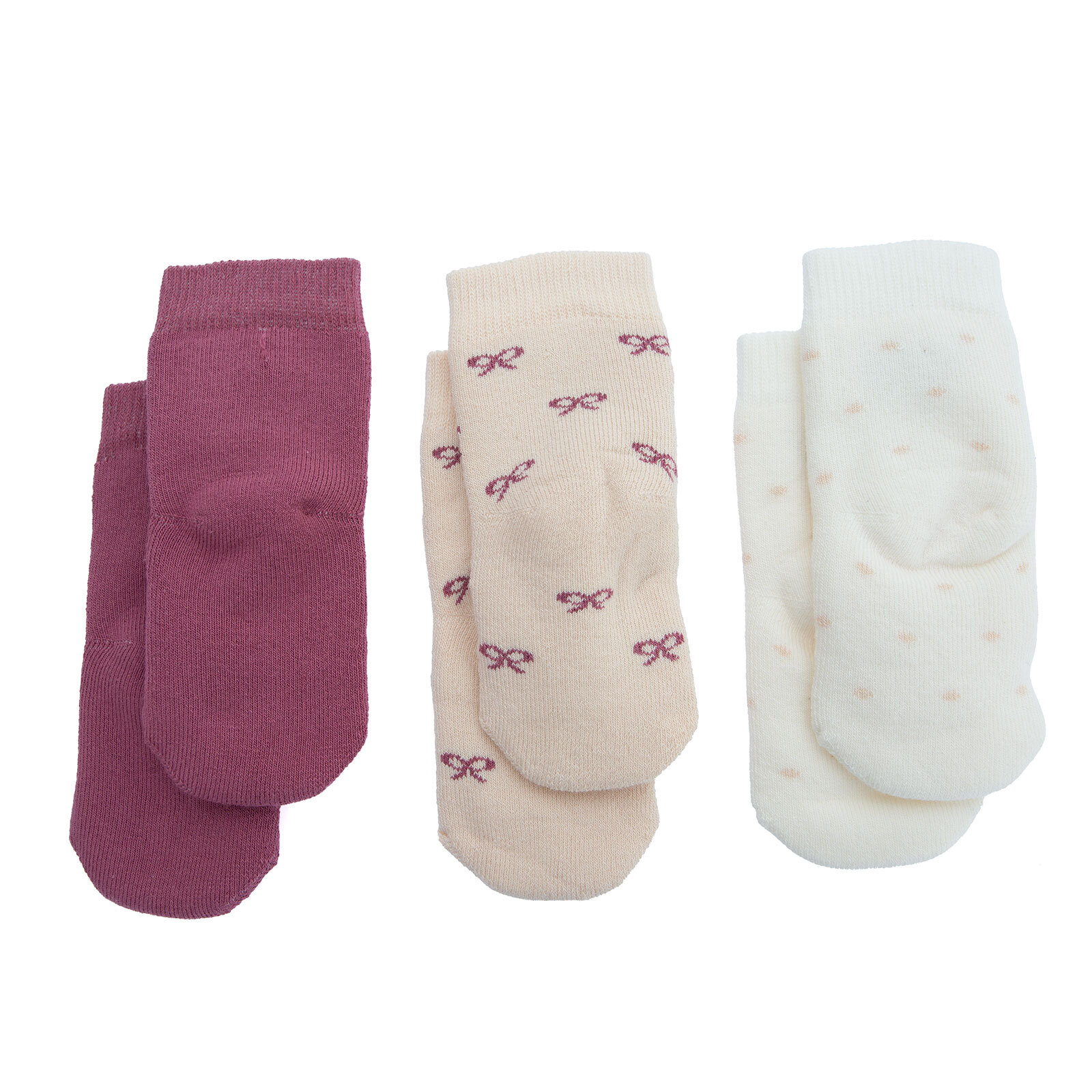 Kız Bebek 3lü Havlu Çorap