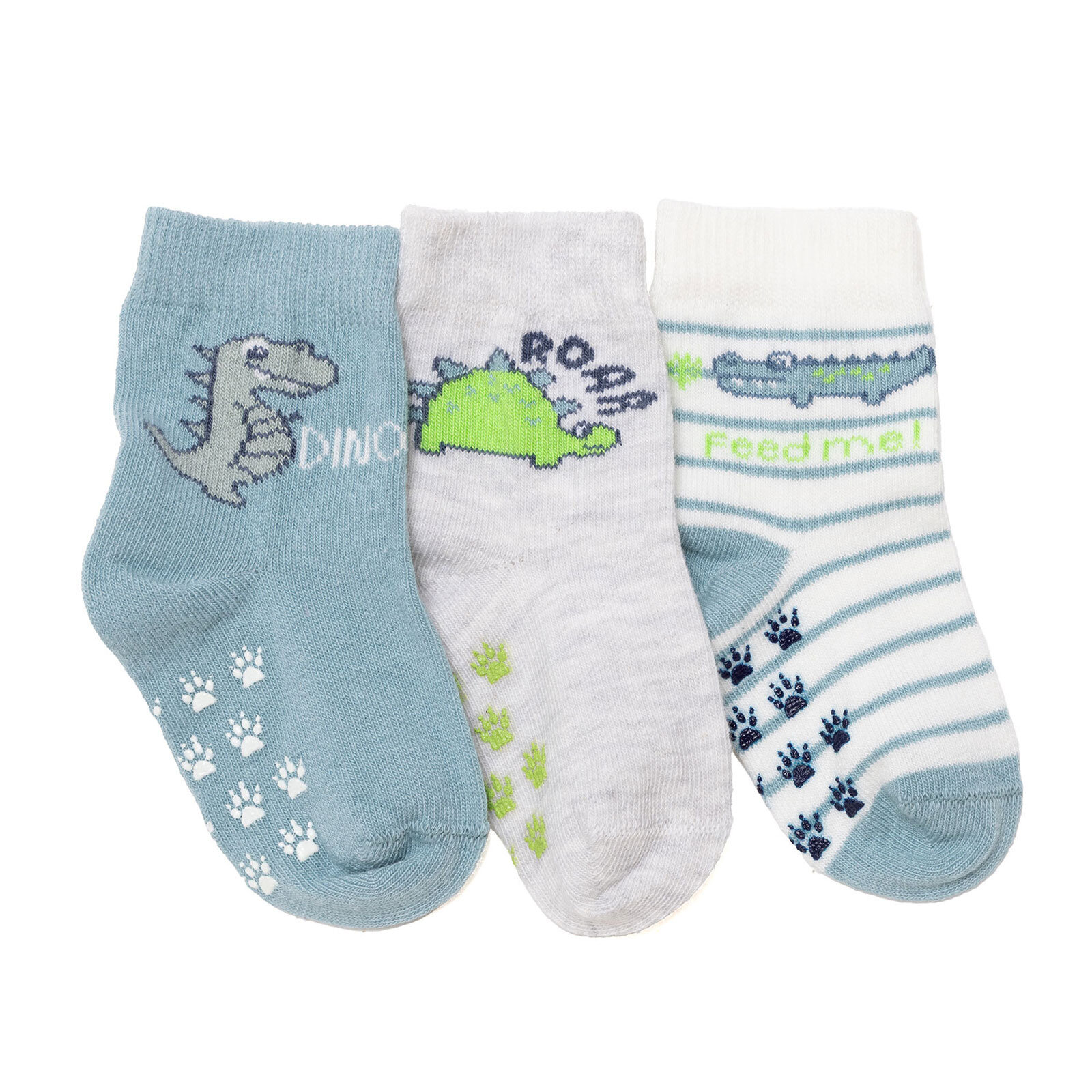 3lü Kaydırmaz Çorap