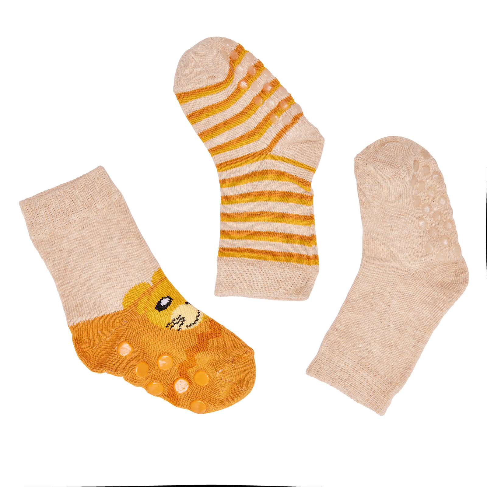 3lü Kaydırmaz Çorap 3lü Kaydırmaz Çorap