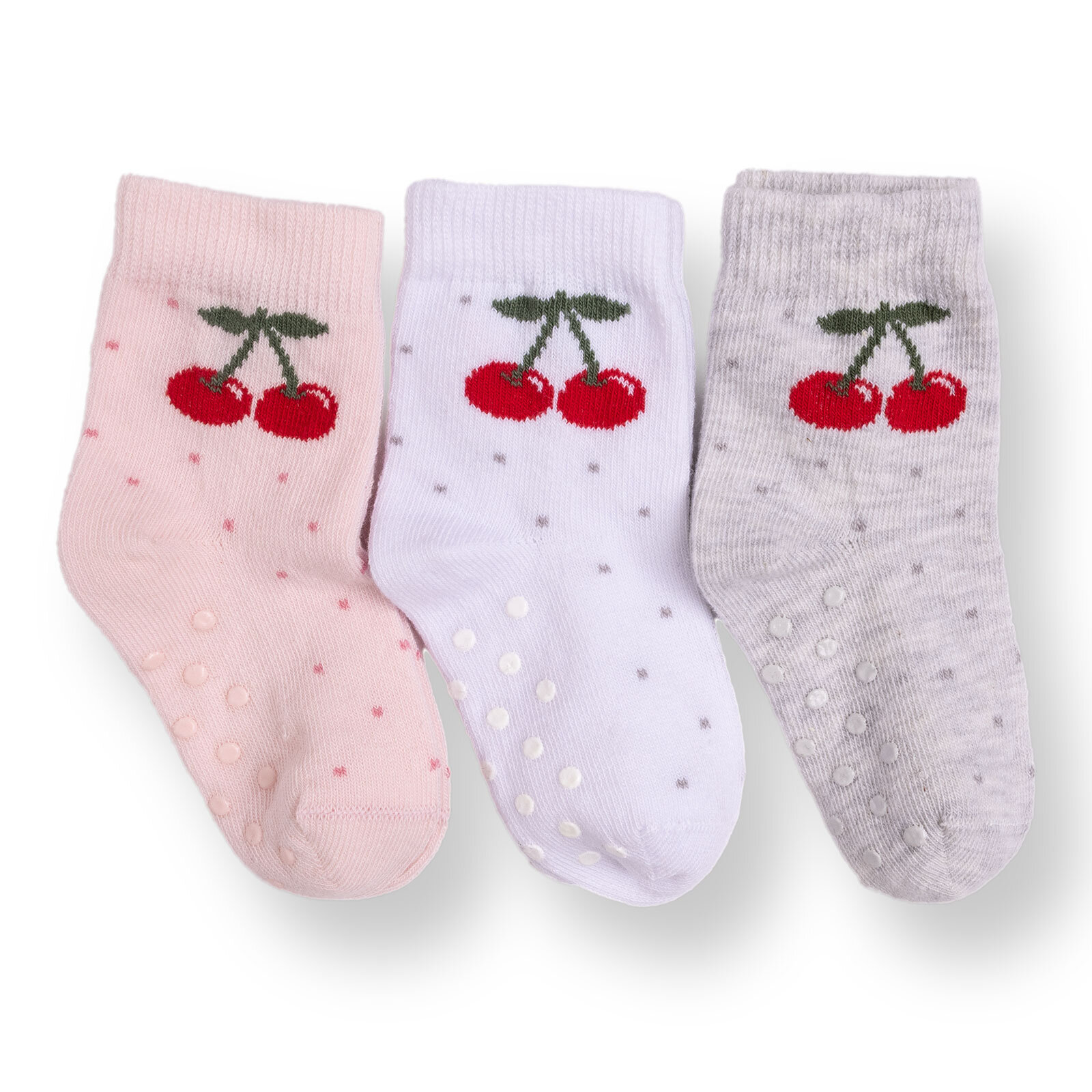 3lü Kaydırmaz Çorap