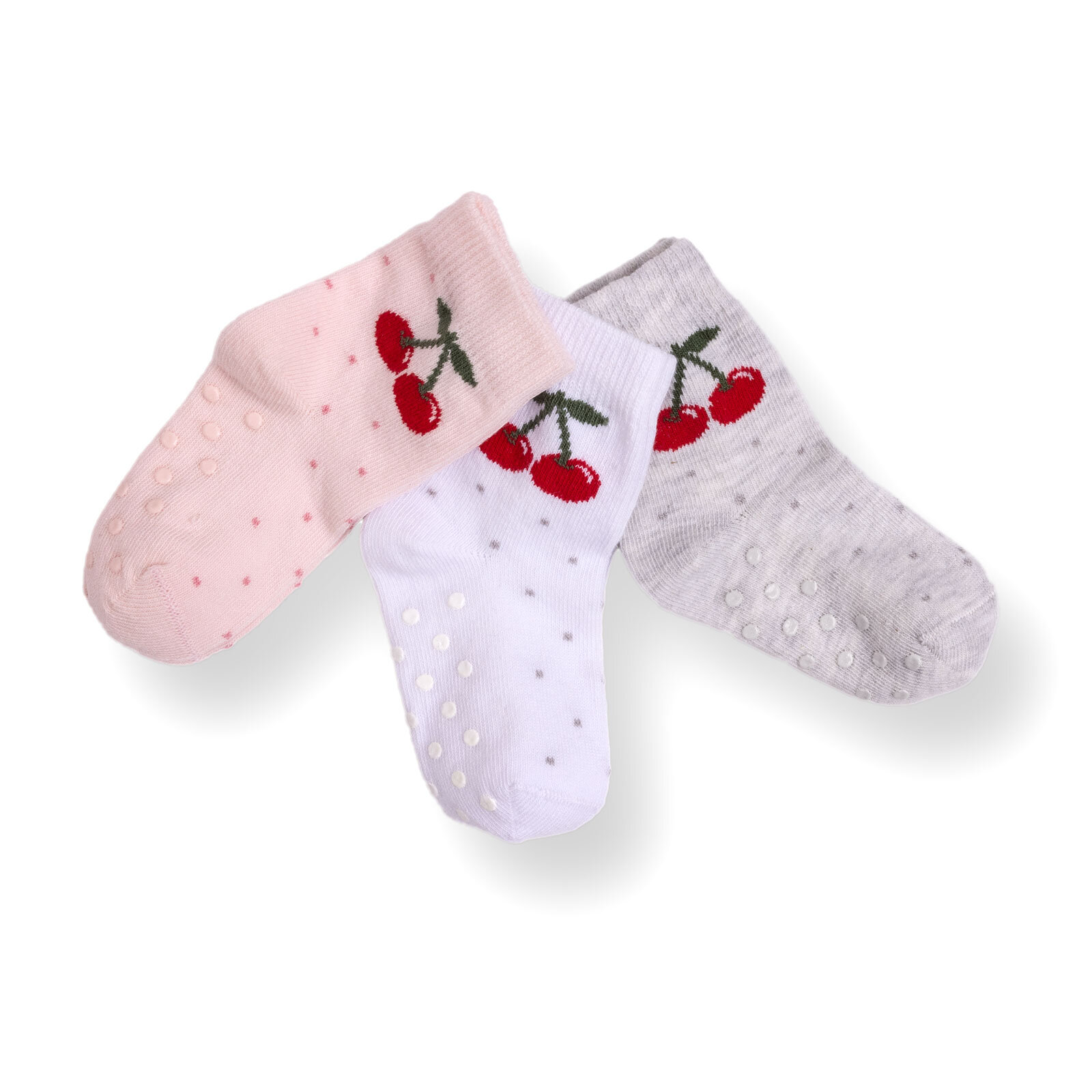 3lü Kaydırmaz Çorap