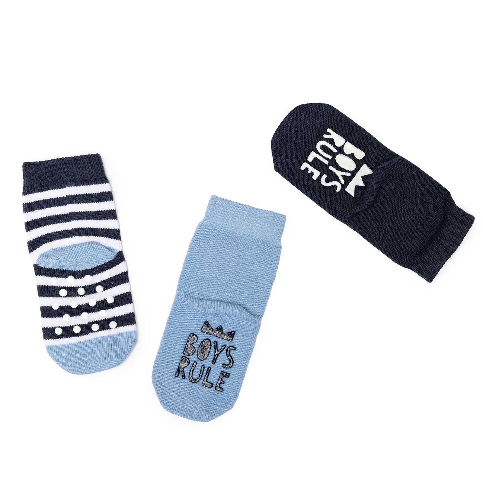 3lü Kaydırmaz Çorap