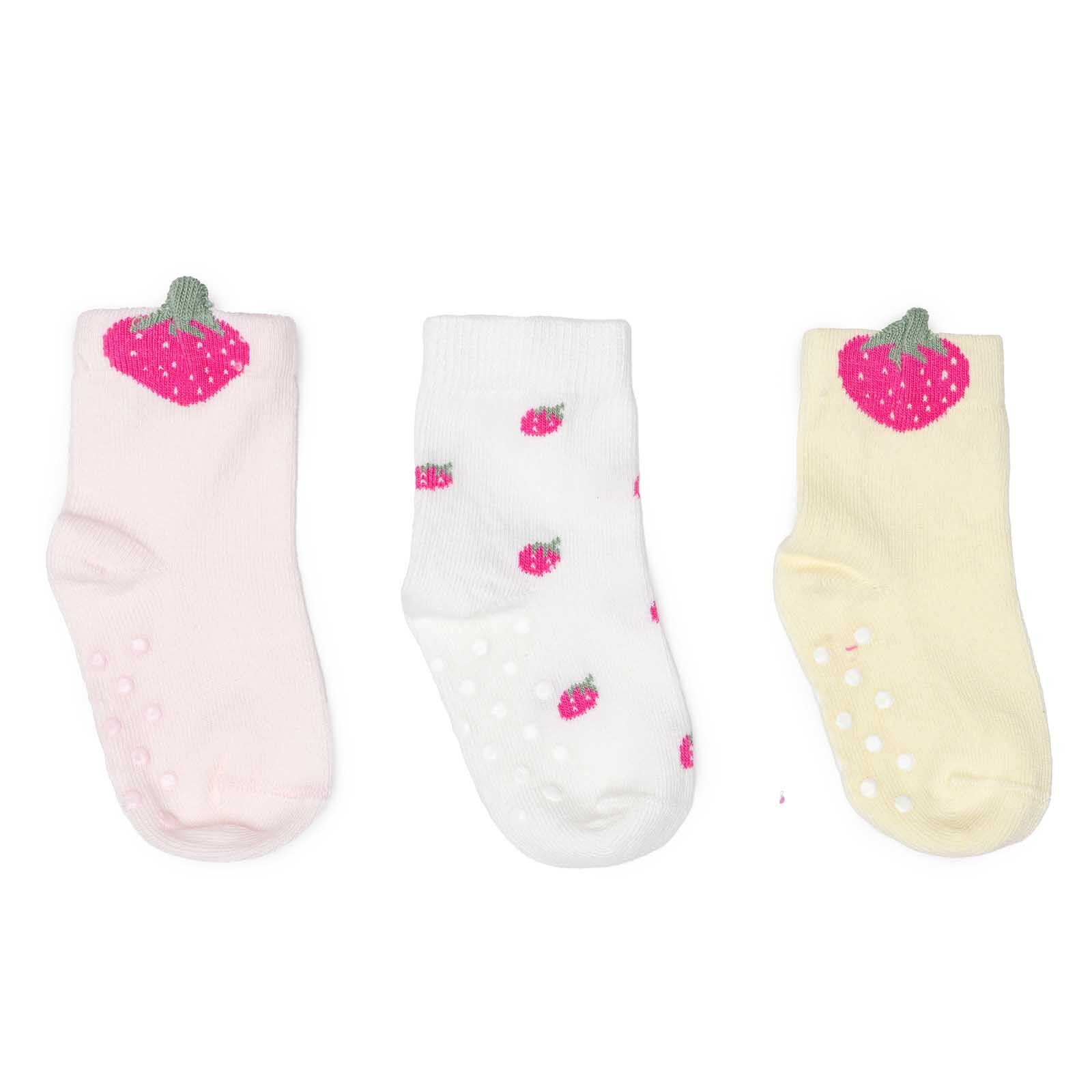 3lü Kaydırmaz Çorap