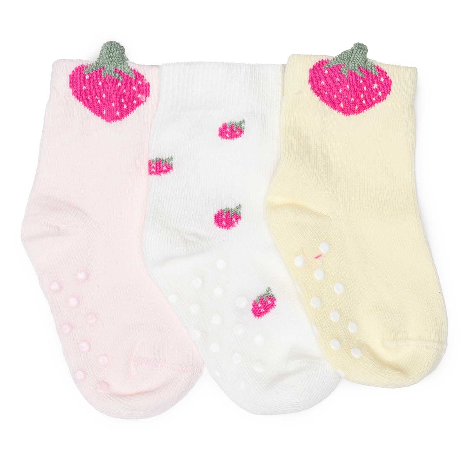 3lü Kaydırmaz Çorap