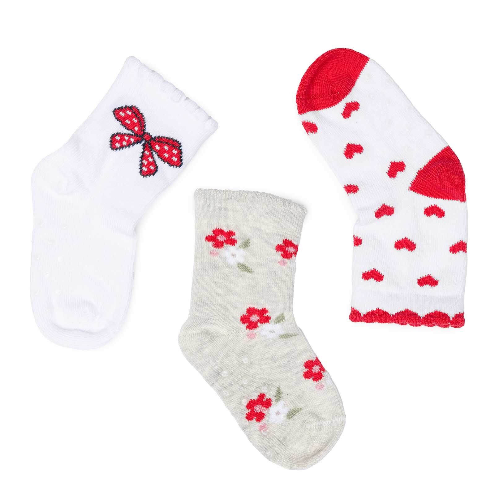 3lü Kaydırmaz Çorap 3lü Kaydırmaz Çorap