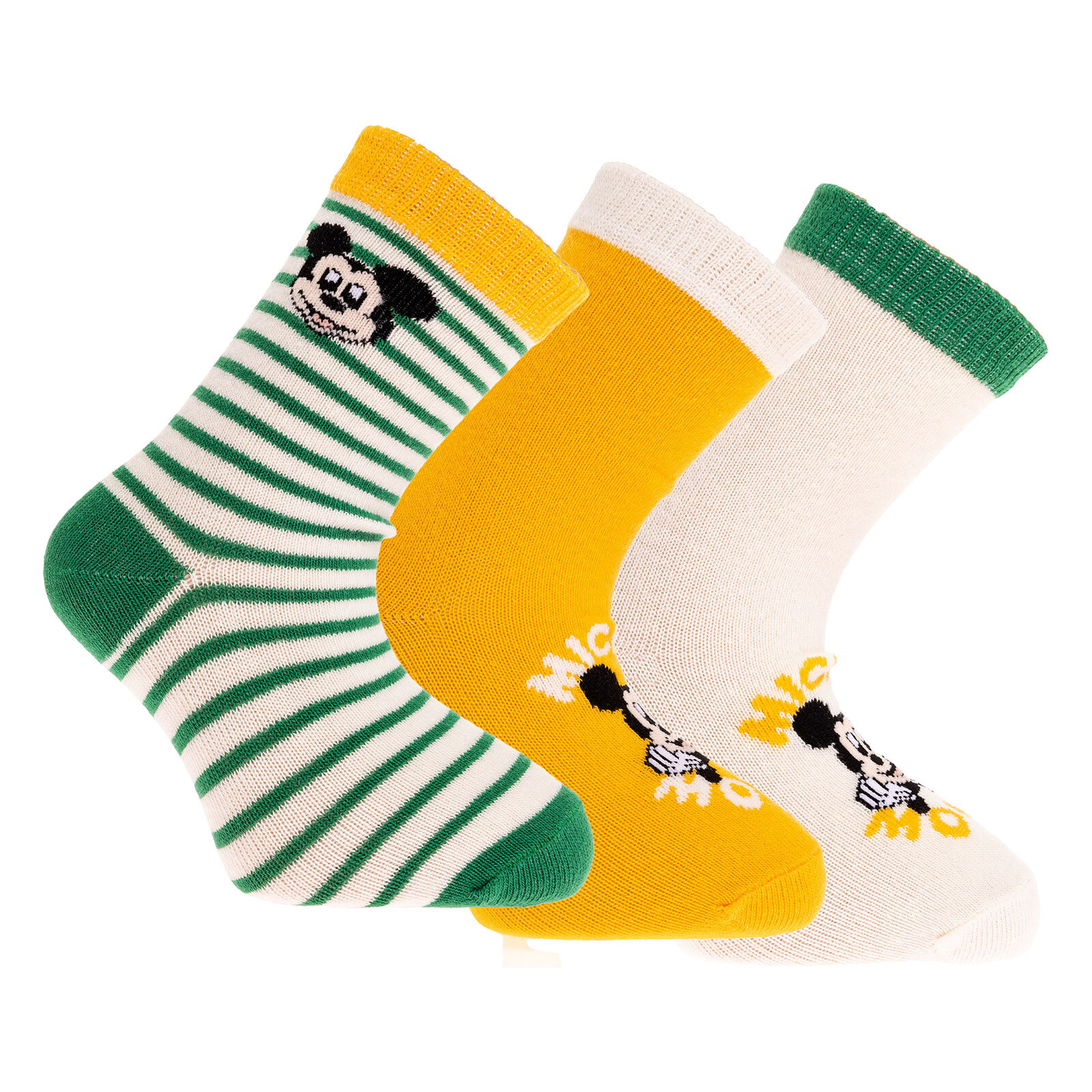 Mickey Mouse 3lü Soket Çorap Erkek Bebek Mickey Mouse 3lü Soket Çorap Erkek Bebek