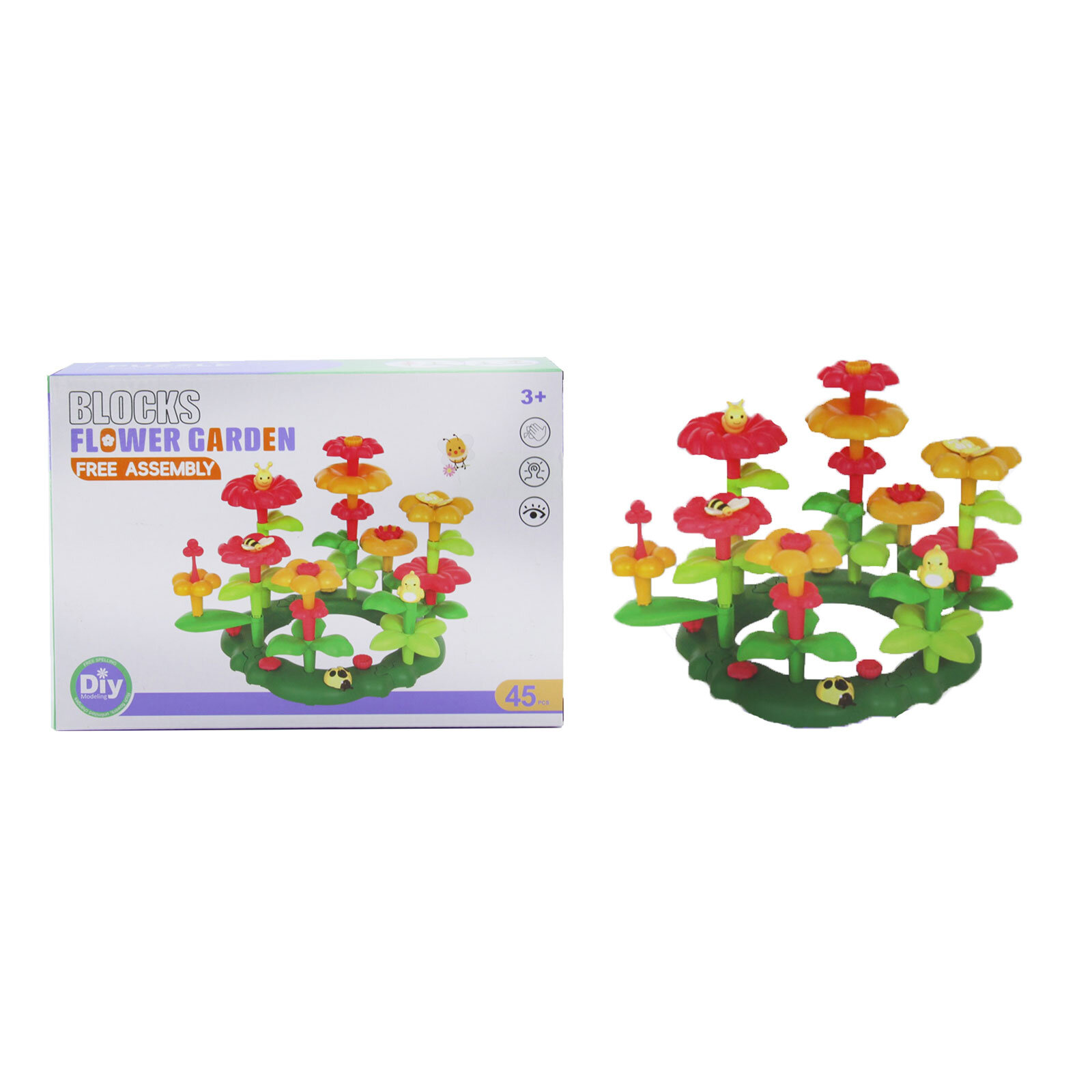 45 Parça Güzel Bahçe Çiçek Seti 45 Parça Güzel Bahçe Çiçek Seti