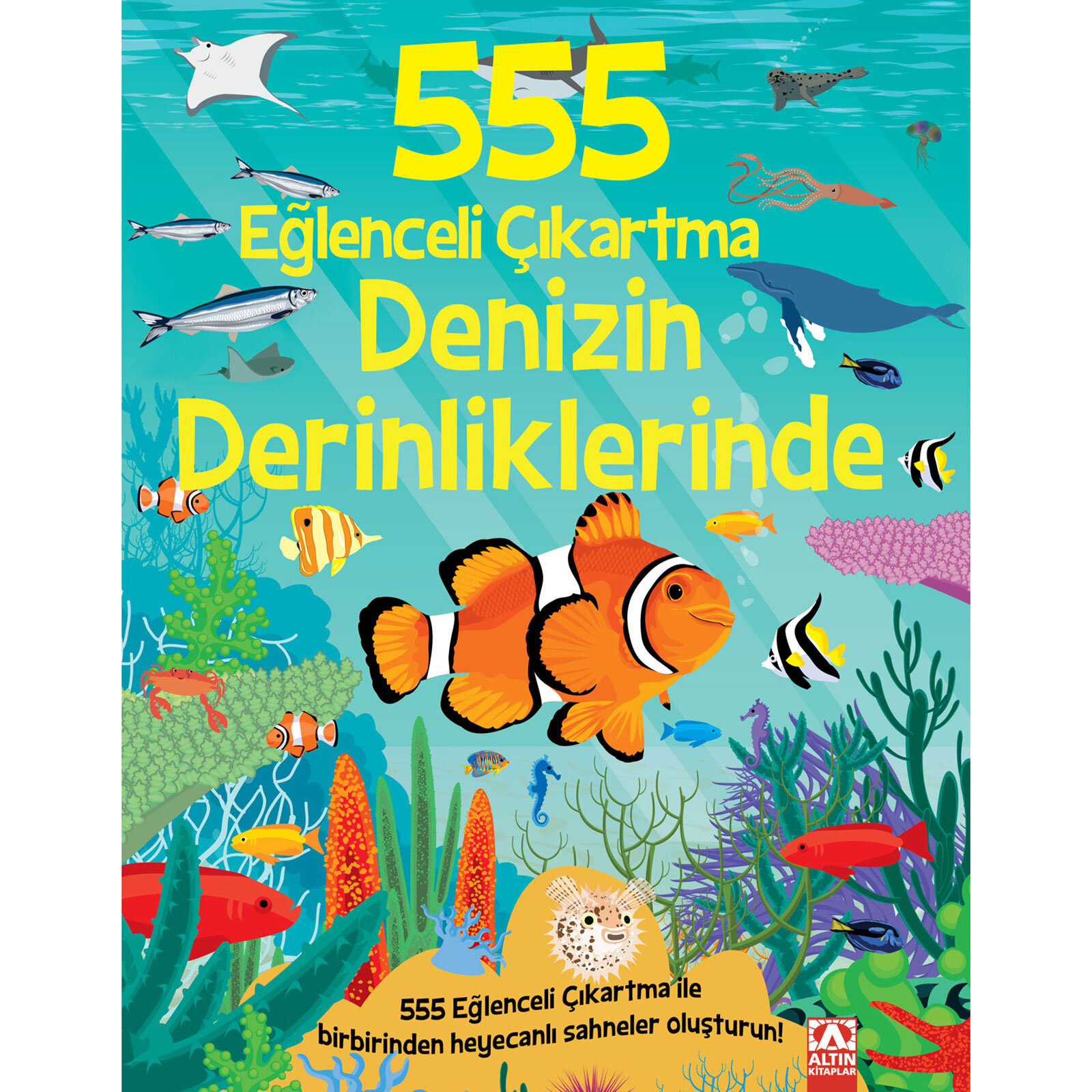 555 Eğlenceli Çıkartma - Denizin Derinliklerinde 555 Eğlenceli Çıkartma - Denizin Derinliklerinde