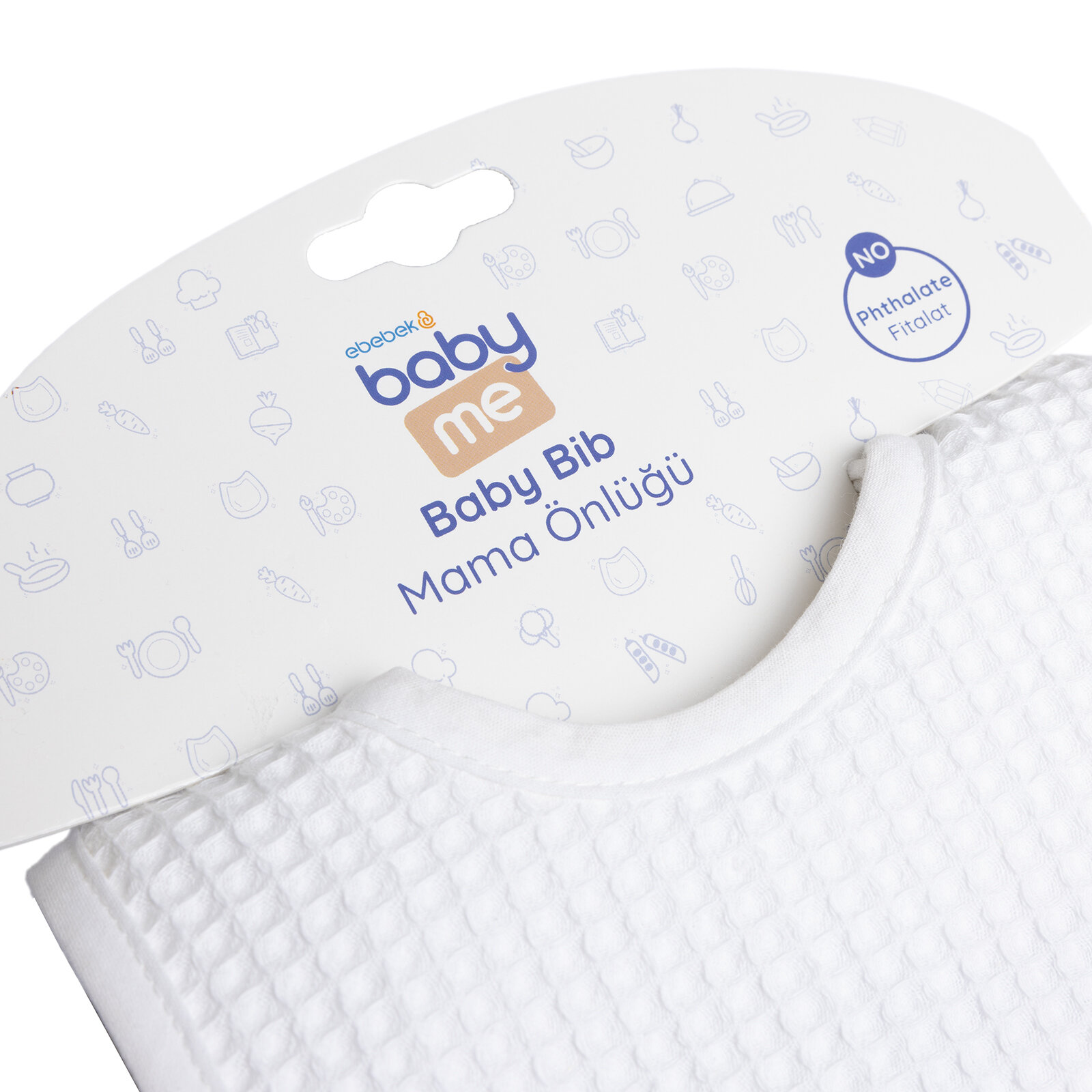 5'li Pike Kumaş Astarlı Önlük Beyaz 5'li Pike Kumaş Astarlı Önlük Beyaz