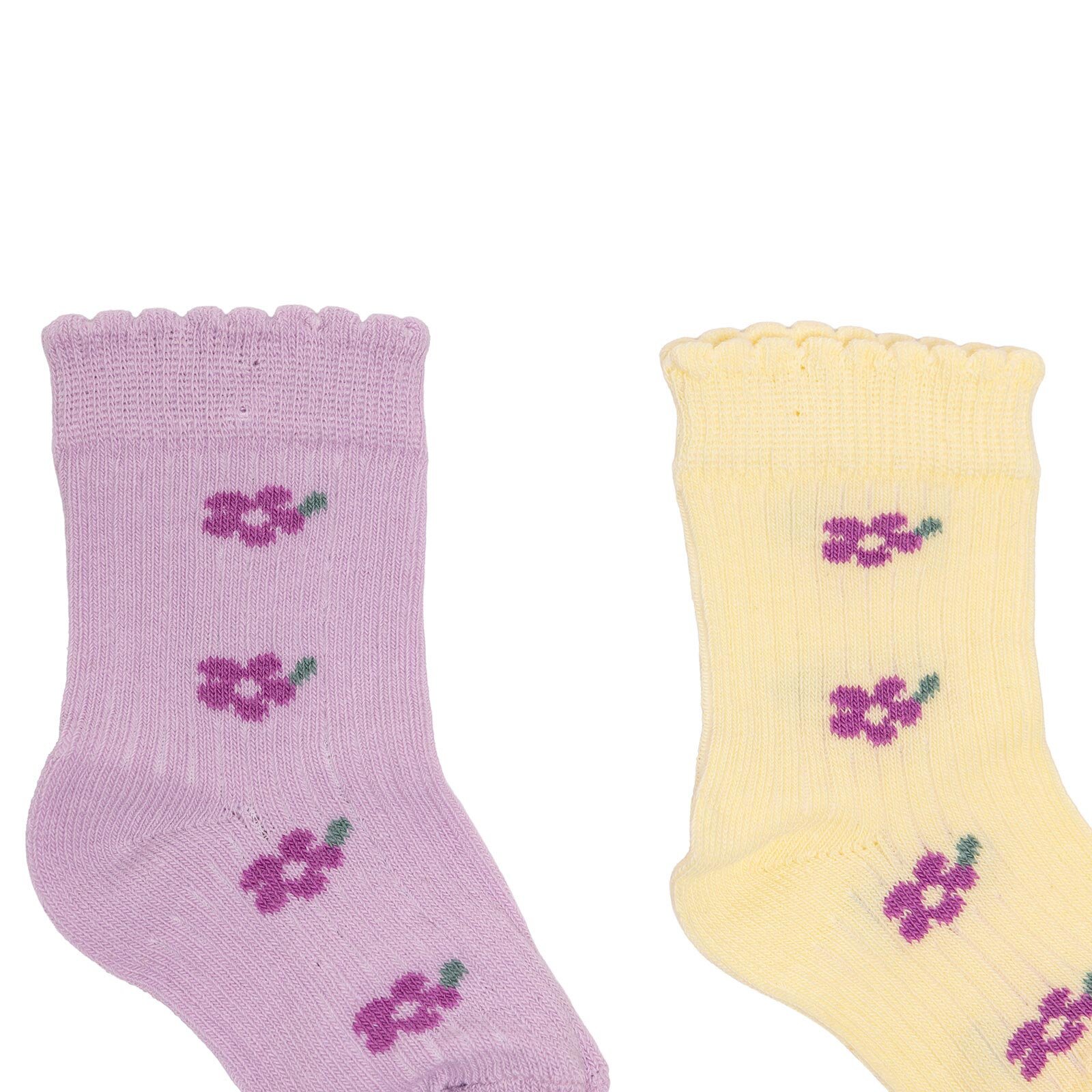 Kız Bebek 5'li Soket Çorap