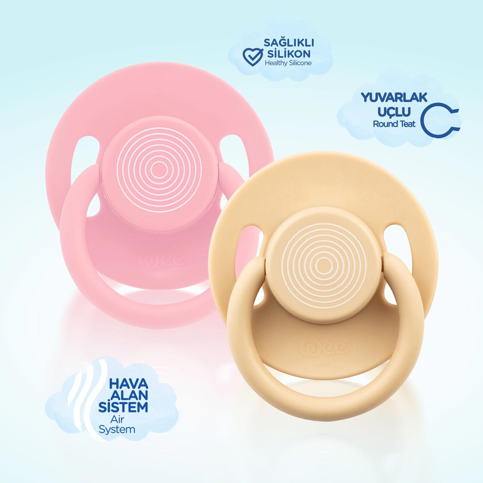 620 Wee Baby Cool 2'li Emzik No:3 Kız 620 Wee Baby Cool 2'li Emzik No:3 Kız