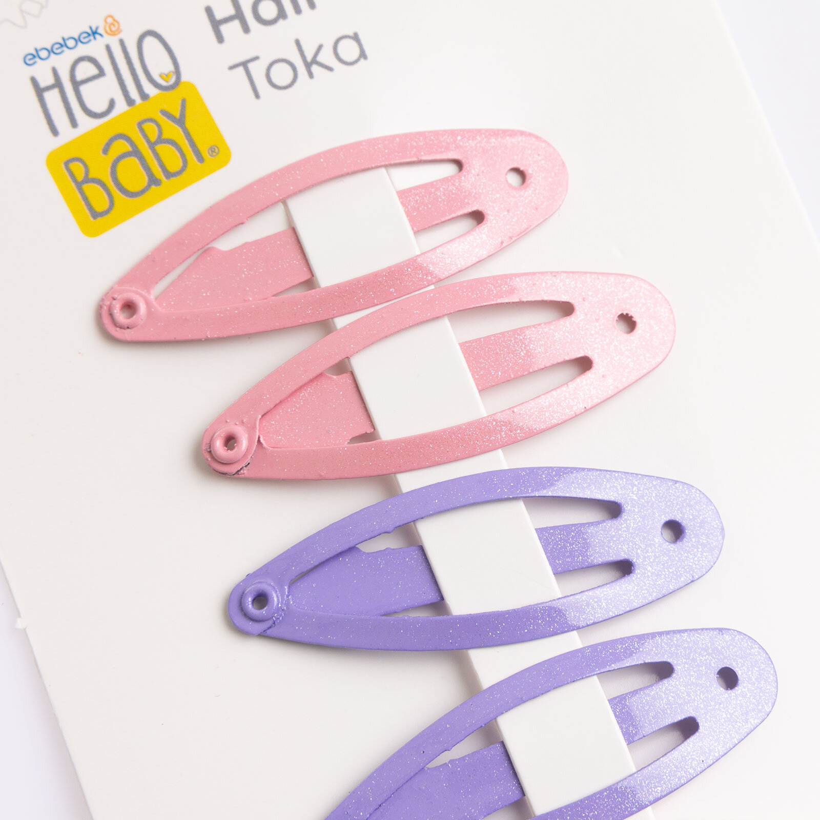 6lı Elips Çıt Çıt Kız Toka Kız Bebek