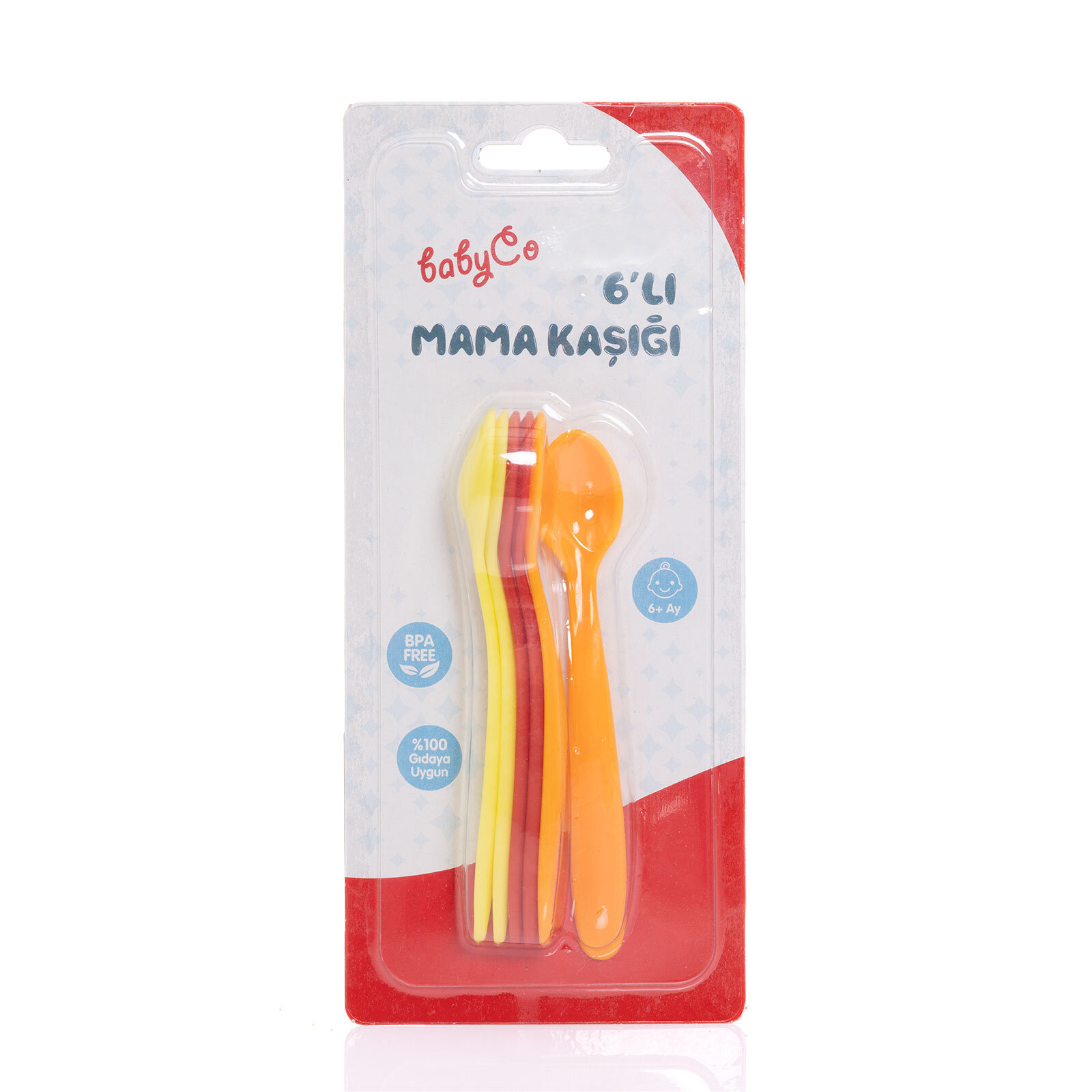 baby co 6'LI Mama Kaşığı