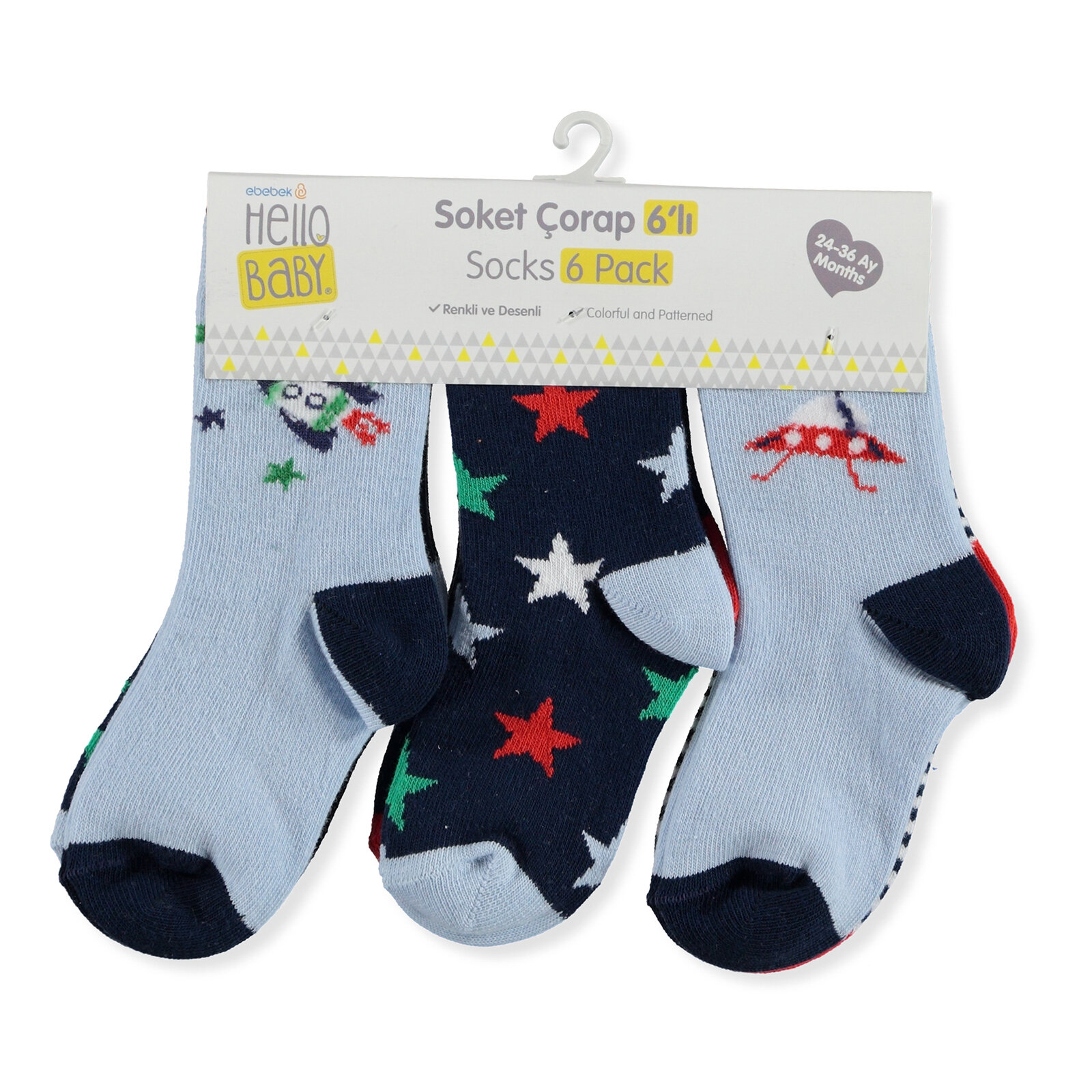 6lı Soket Çorap 6lı Soket Çorap