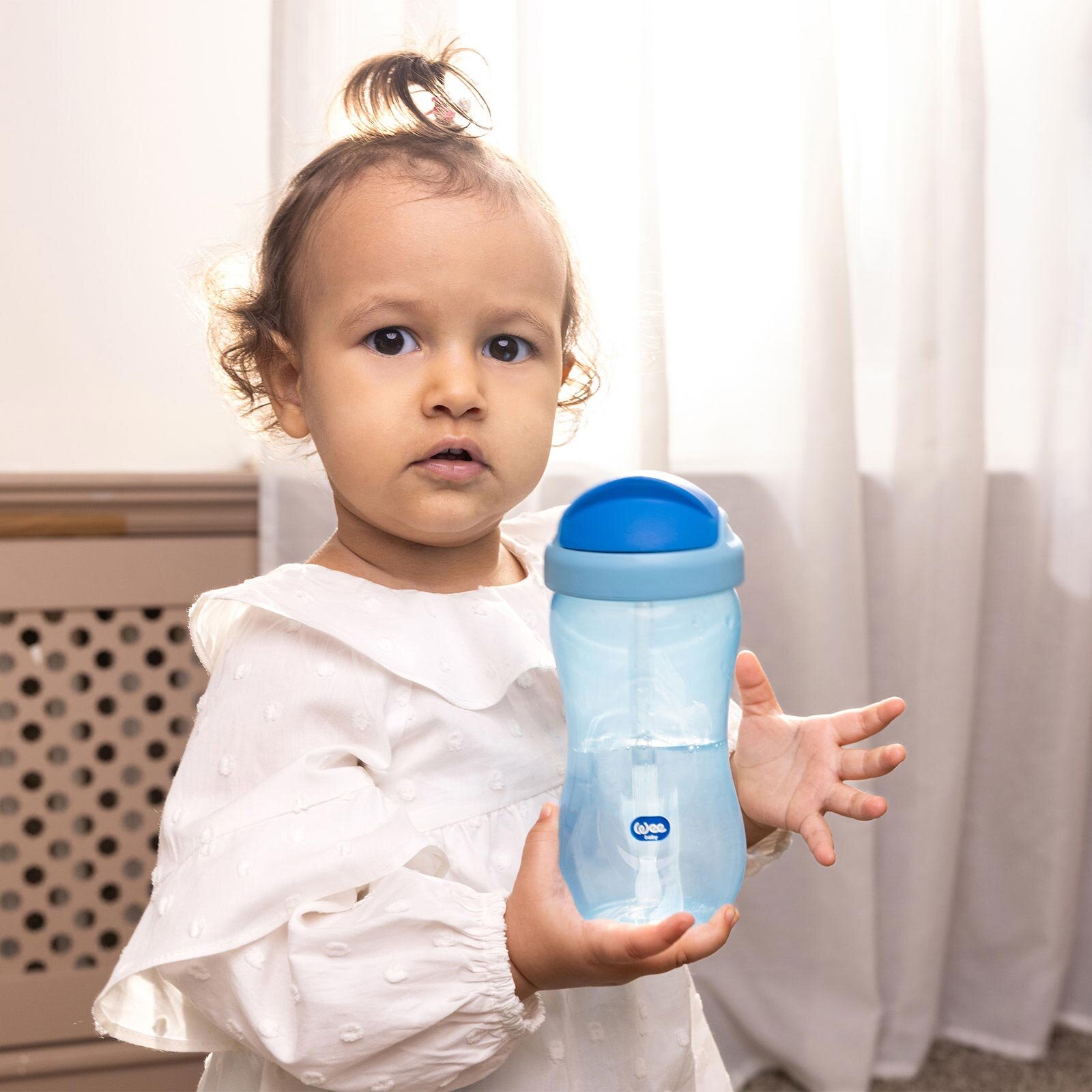 761 Wee Baby Pipetli Bardak Mavi 350ml 761 Wee Baby Pipetli Bardak Mavi 350ml