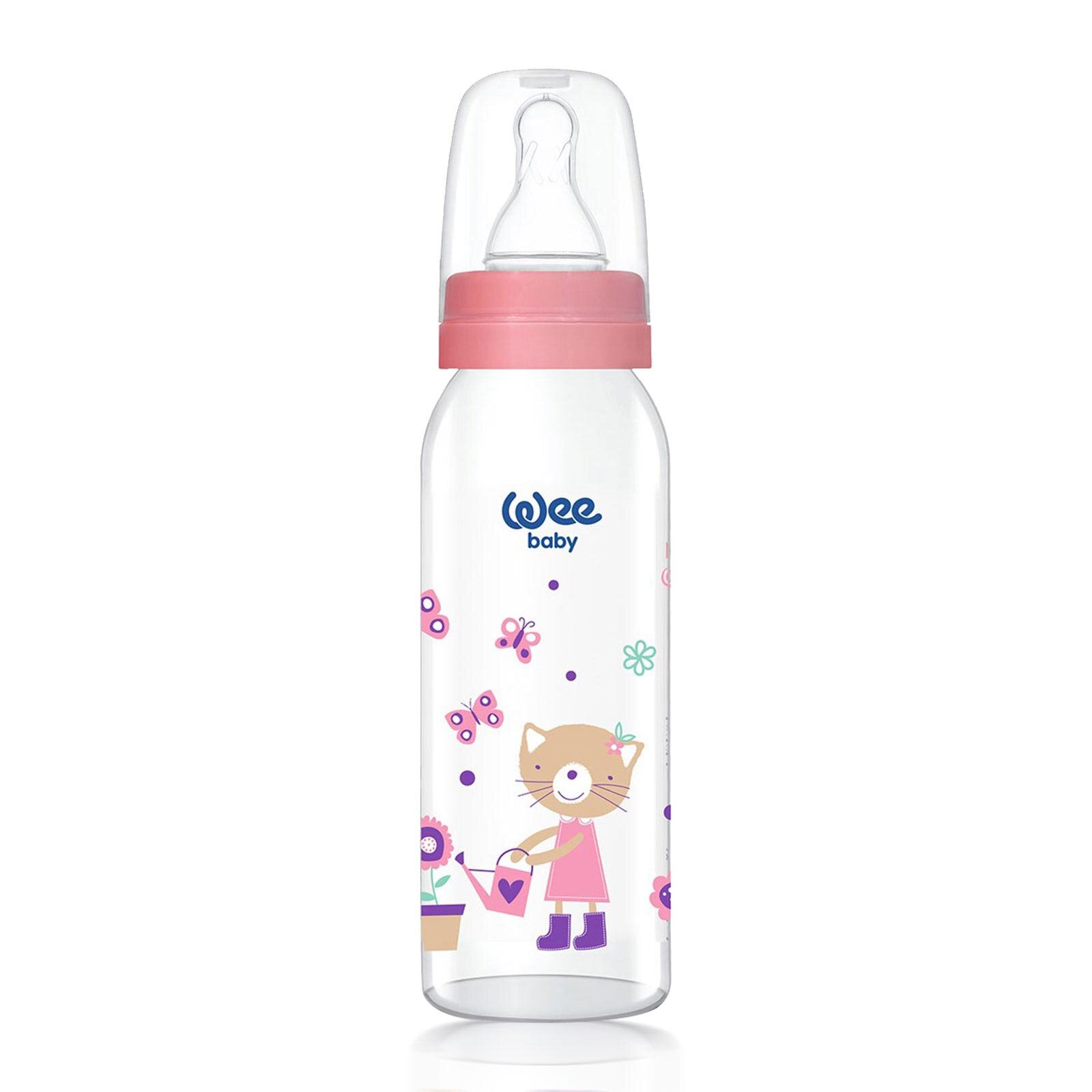 876 Wee Baby  Cam Biberon 250 ml Pembe