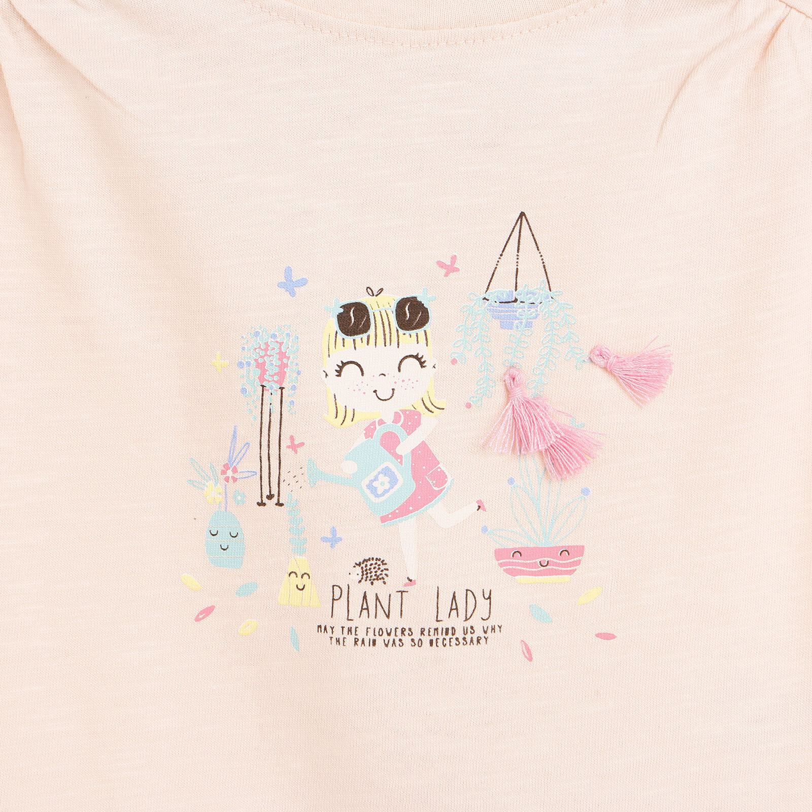 Secret Garden Kız Bebek Modelli Tshirt  - Şort Etek