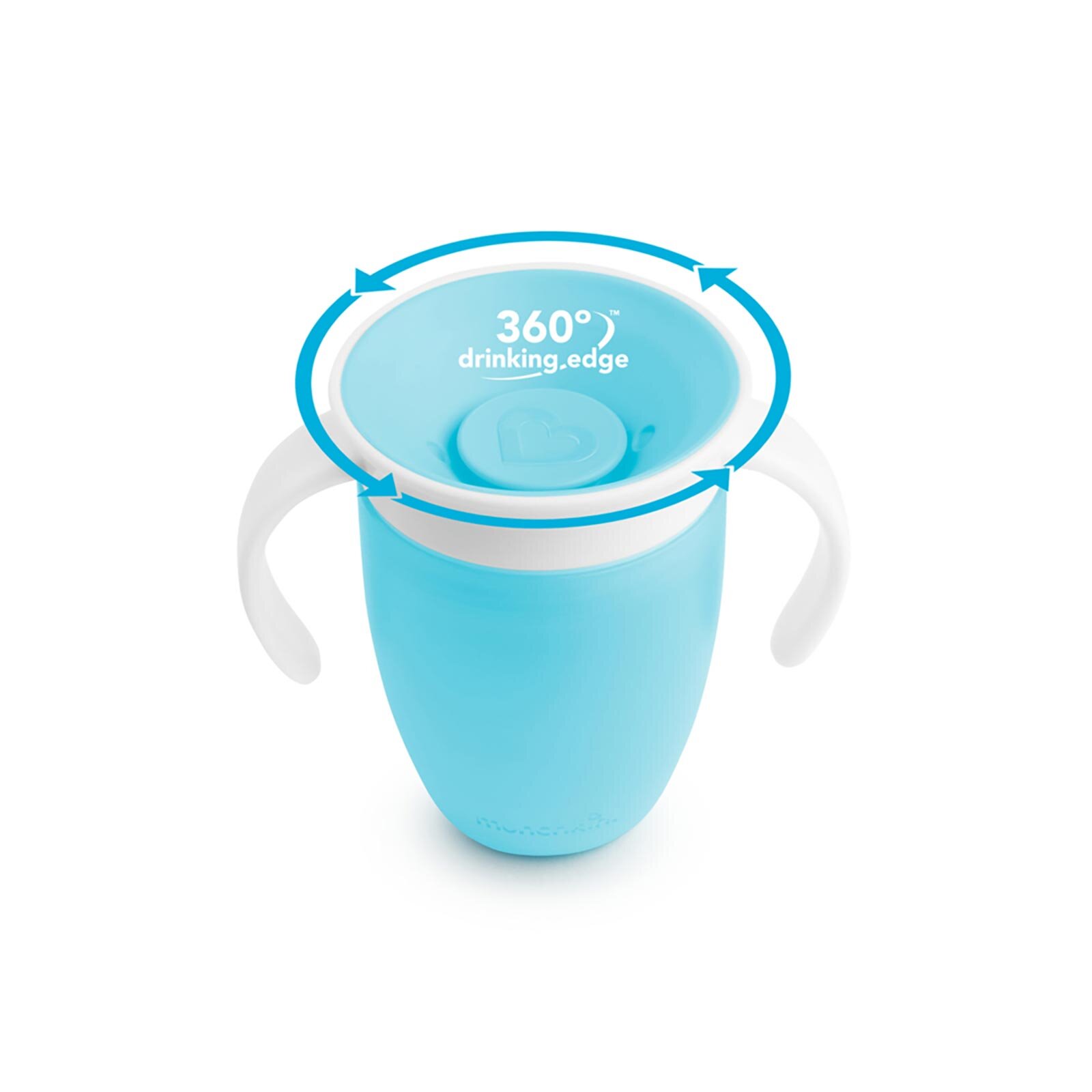 Miracle 360 Derece Alıştırma Bardağı 6+ Ay 207 ml Mavi Miracle 360 Derece Alıştırma Bardağı 6+ Ay 207 ml Mavi
