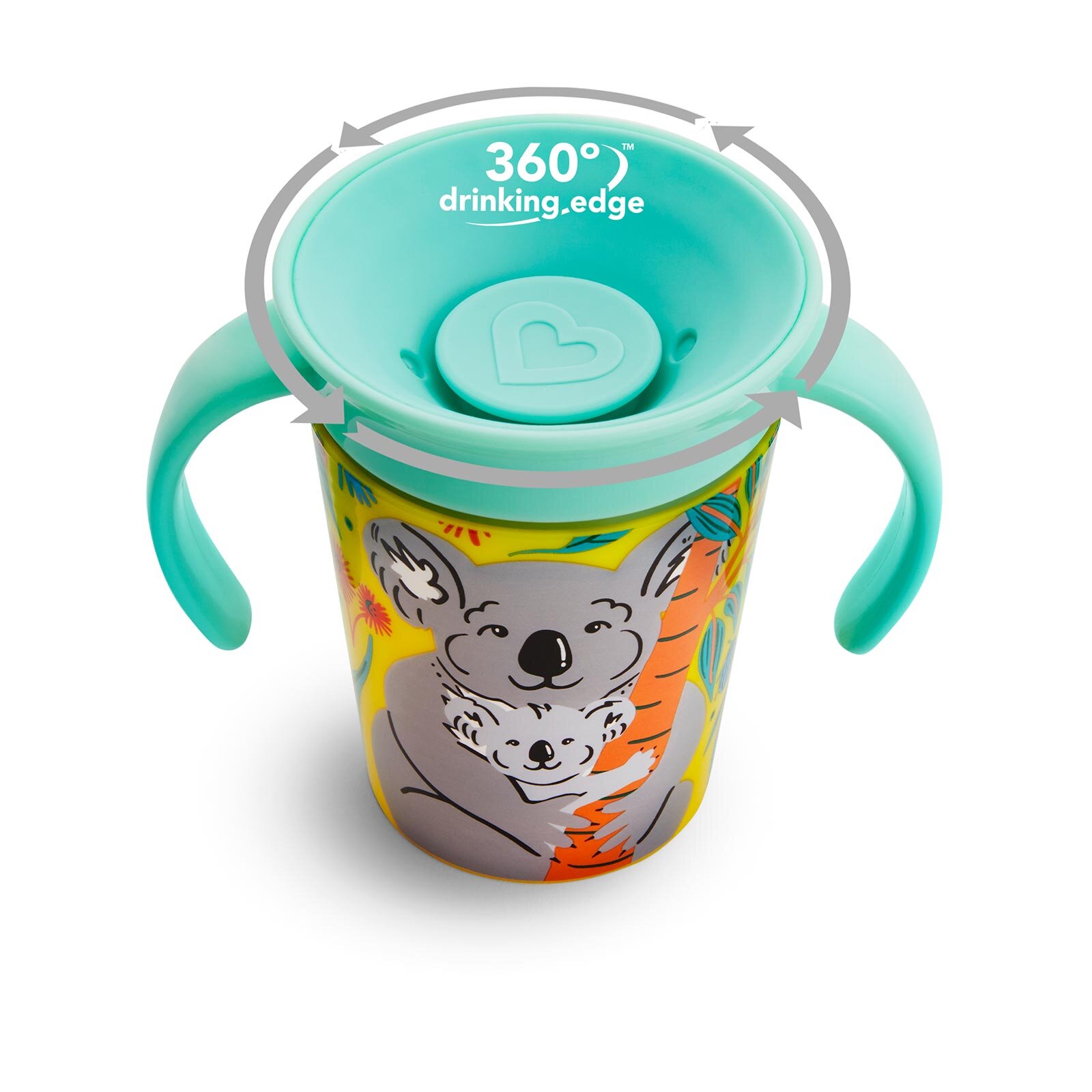 Miracle 360 Derece Koala Desenli Alıştırma Bardağı 6 + Ay 177 ml Miracle 360 Derece Koala Desenli Alıştırma Bardağı 6 + Ay 177 ml
