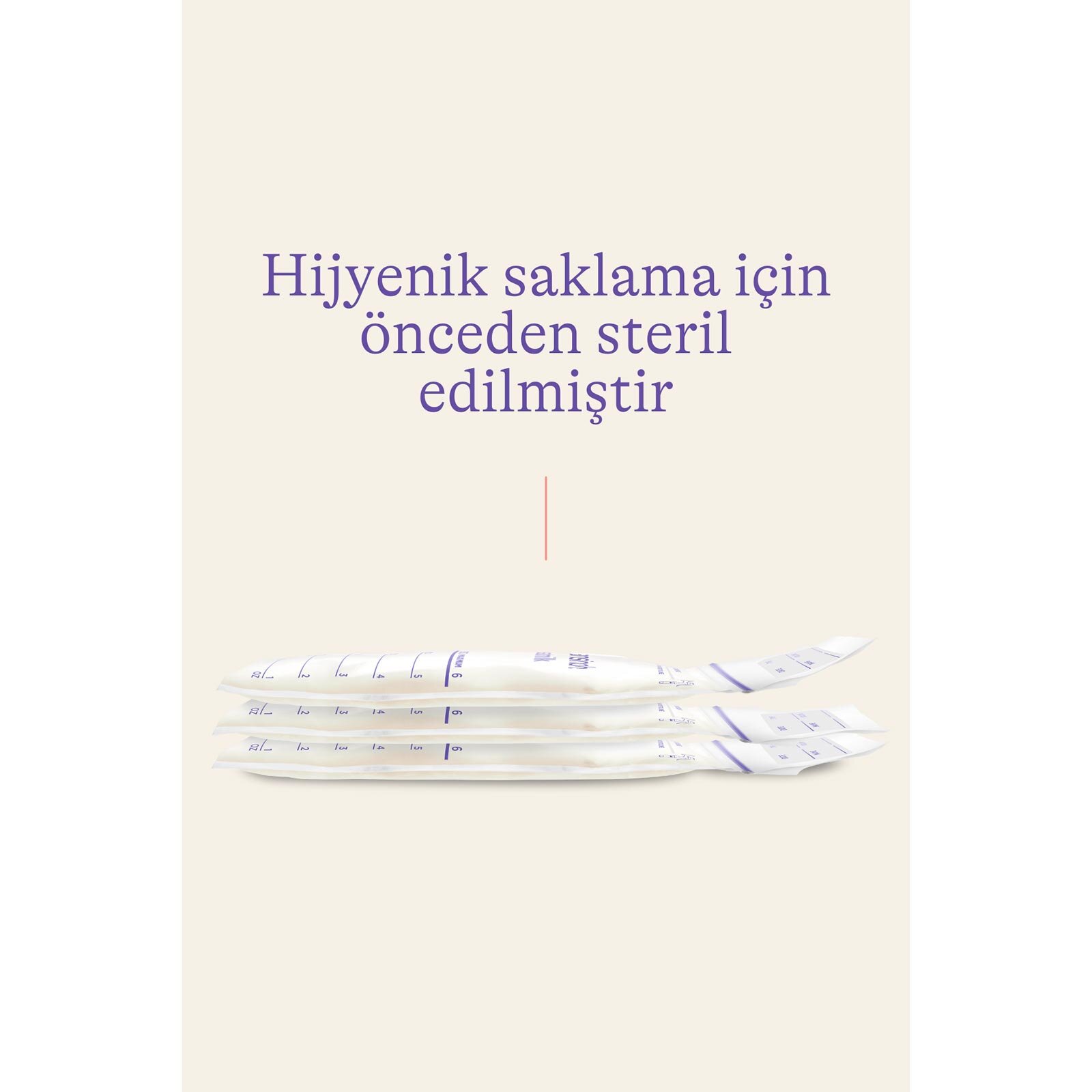 Anne Sütü Saklama Poşeti 50 Adet Anne Sütü Saklama Poşeti 50 Adet