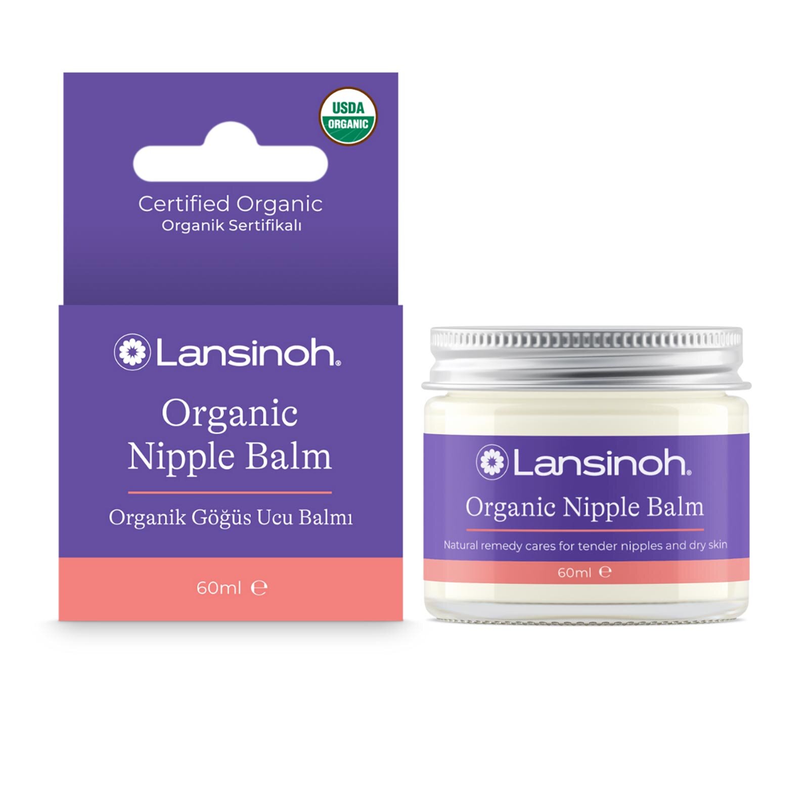 Organik Göğüs Ucu Balmı 60 ml Organik Göğüs Ucu Balmı 60 ml