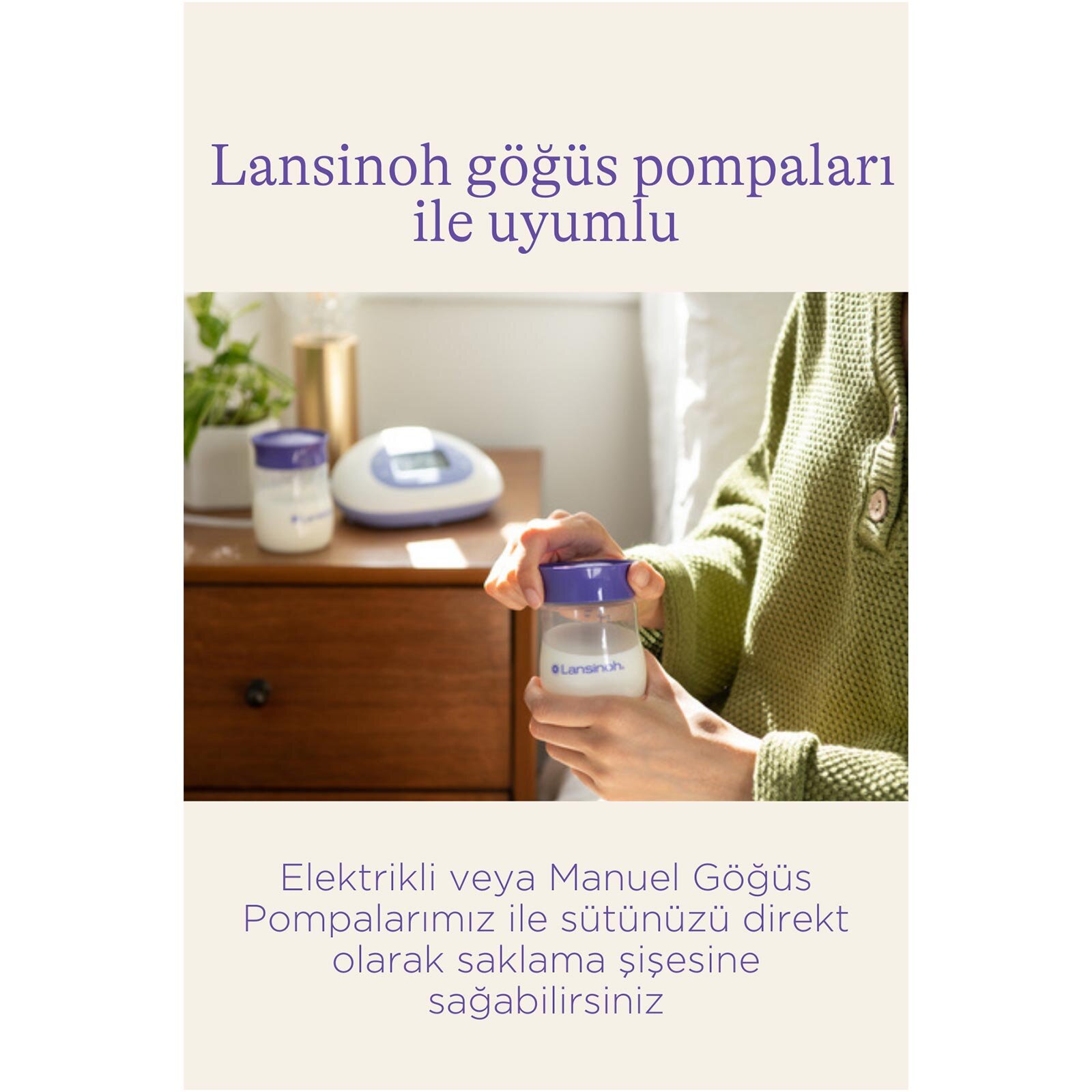 Süt Saklama Şişeleri 4 Adet