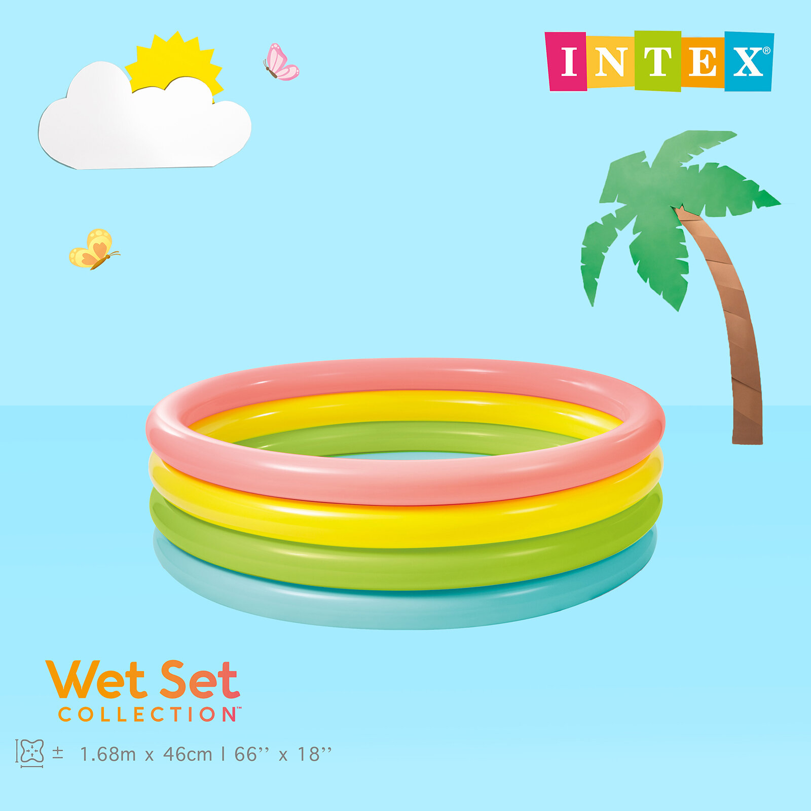 İntex 4 Boğumlu Sunset Havuz 168x46 Cm İntex 4 Boğumlu Sunset Havuz 168x46 Cm