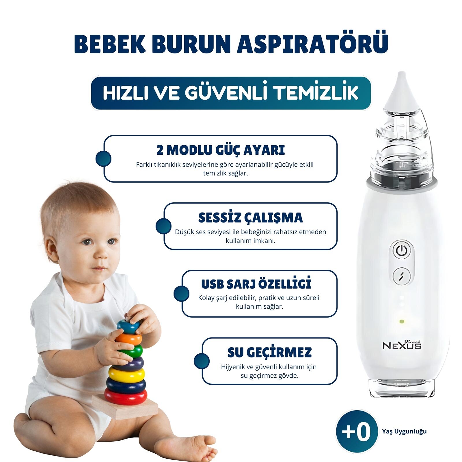 Elektrikli Burun Aspiratörü