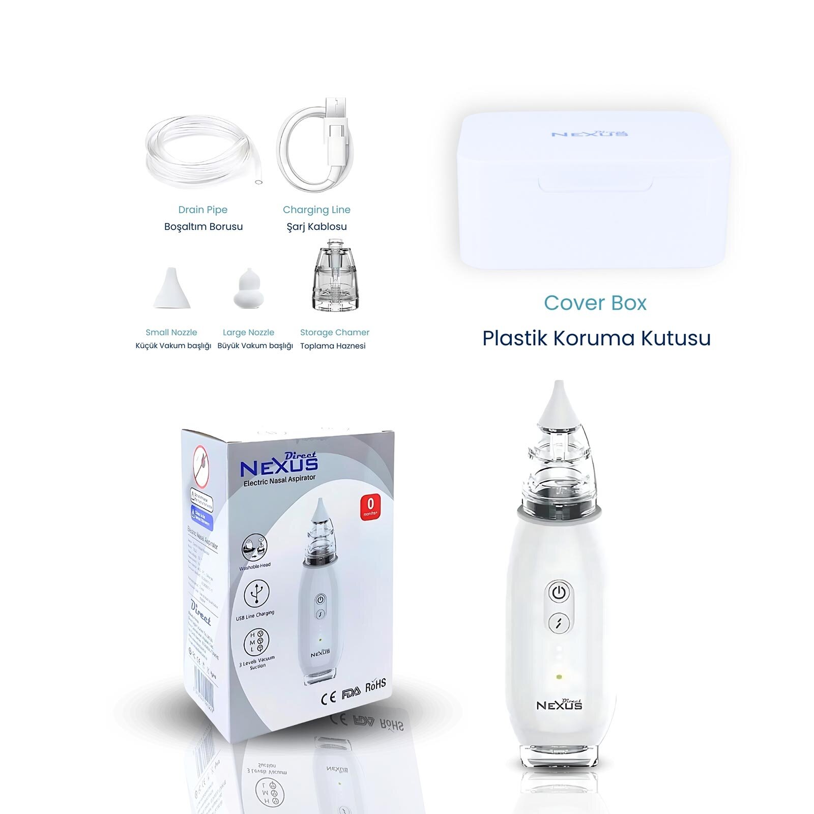 Elektrikli Burun Aspiratörü