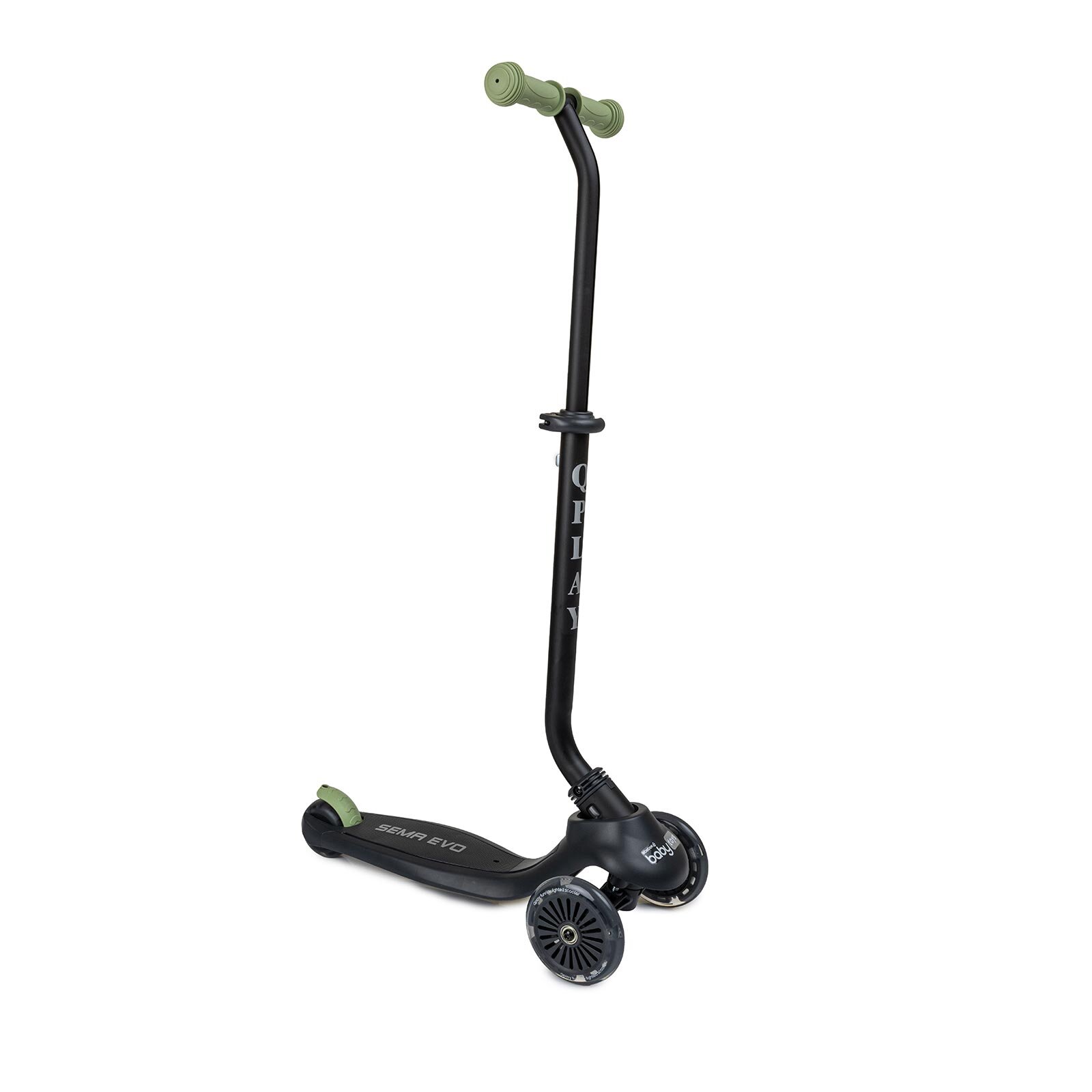 Funride Sema 5 özellikli Oturaklı Işıklı Tekerlekli 3 Tekerlekli Scooter