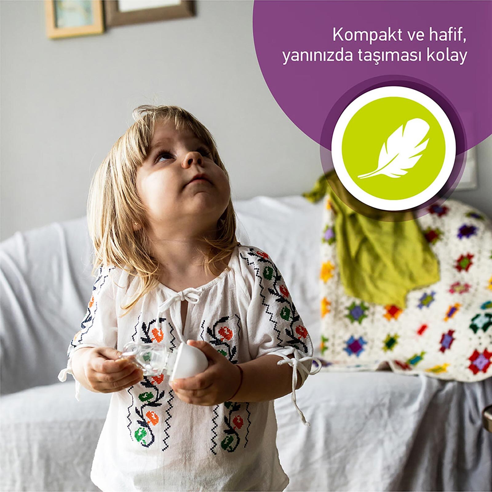 Akıllı Mesh Nebulizatör - AGU Weezy Akıllı Mesh Nebulizatör - AGU Weezy