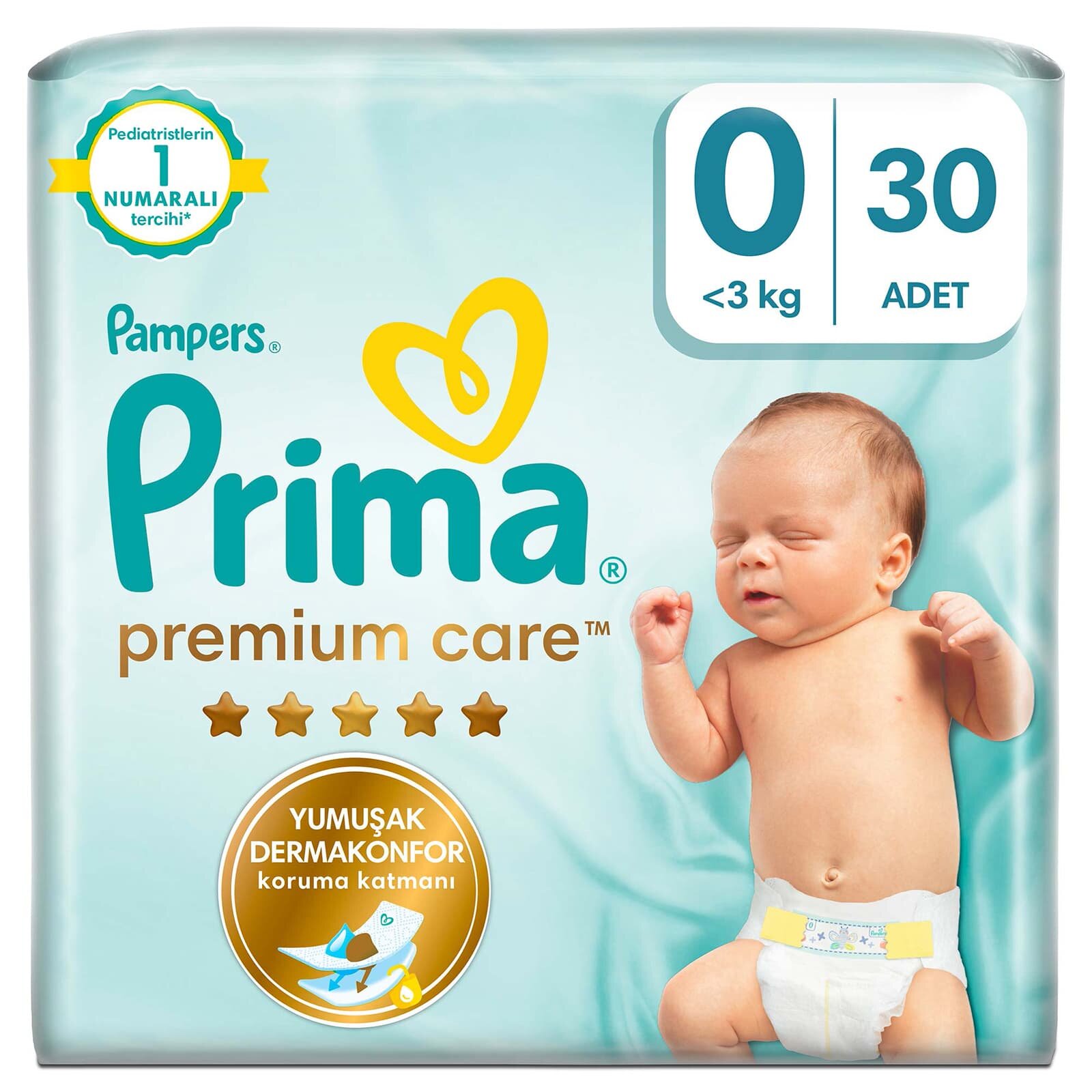 Premium Care Prematüre Bebek Bezi 30 Adet Premium Care Prematüre Bebek Bezi 30 Adet